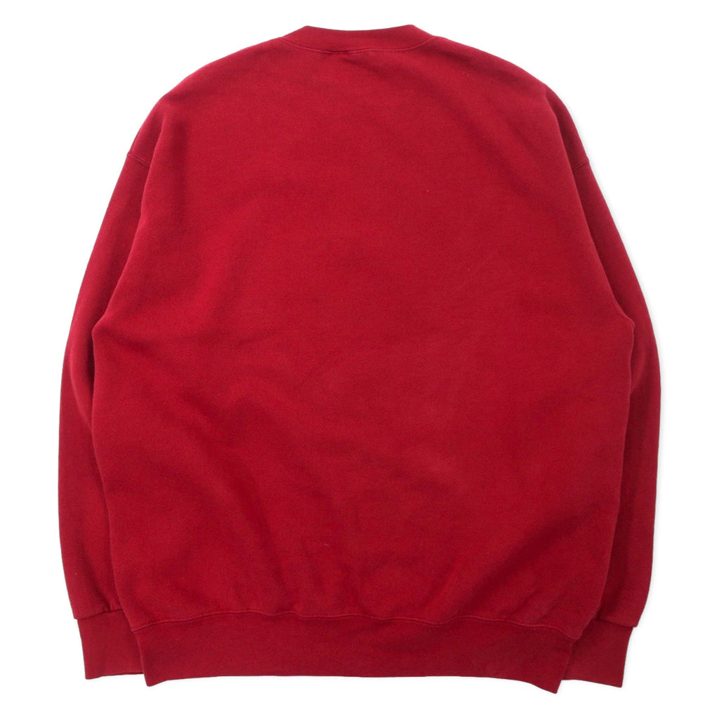 Lee SPORT Made in USA anni '90 NHL Ricamo Felpa XL Rossa Cotone COLORADO AVALANCHE Taglia Grande