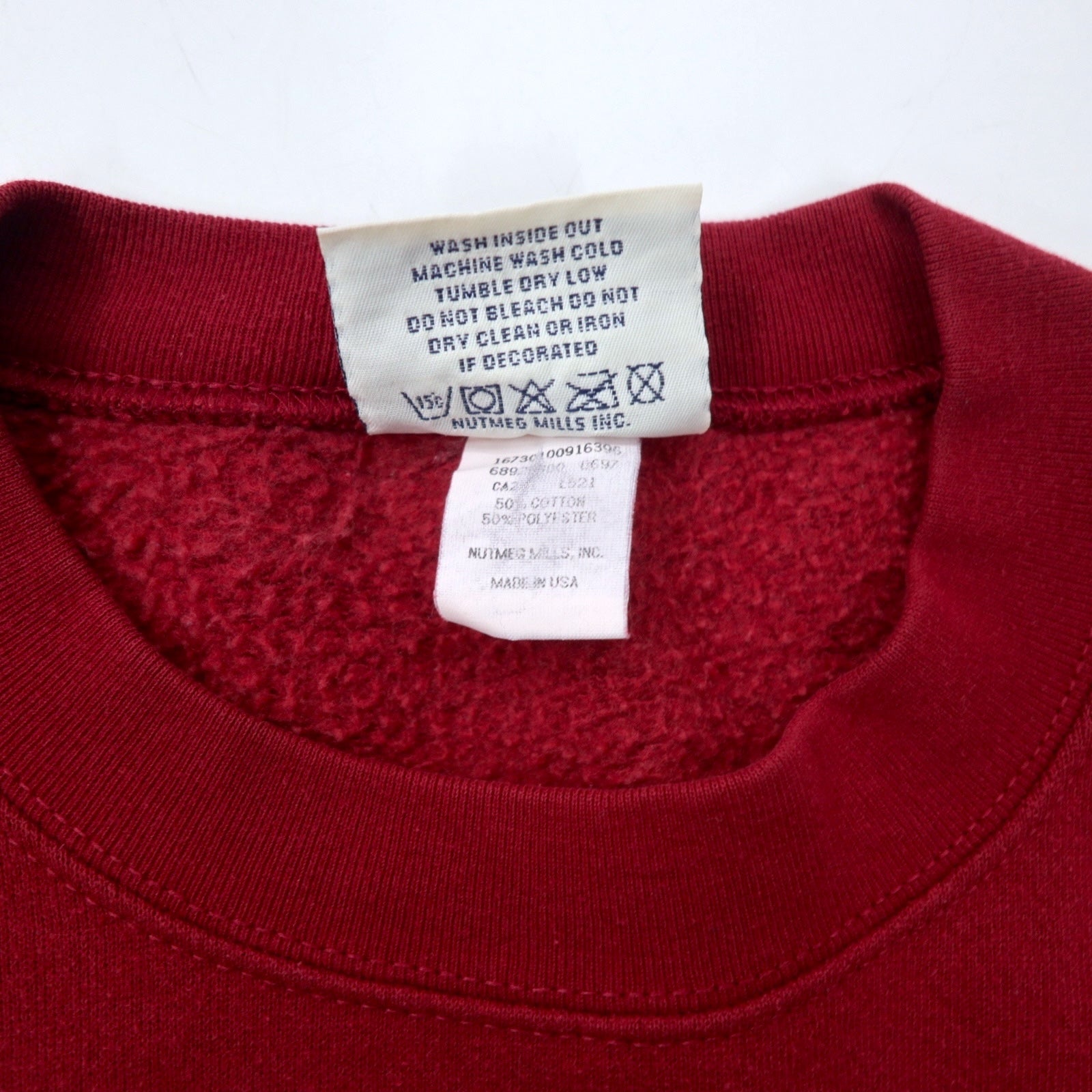 Lee SPORT Made in USA anni '90 NHL Ricamo Felpa XL Rossa Cotone COLORADO AVALANCHE Taglia Grande