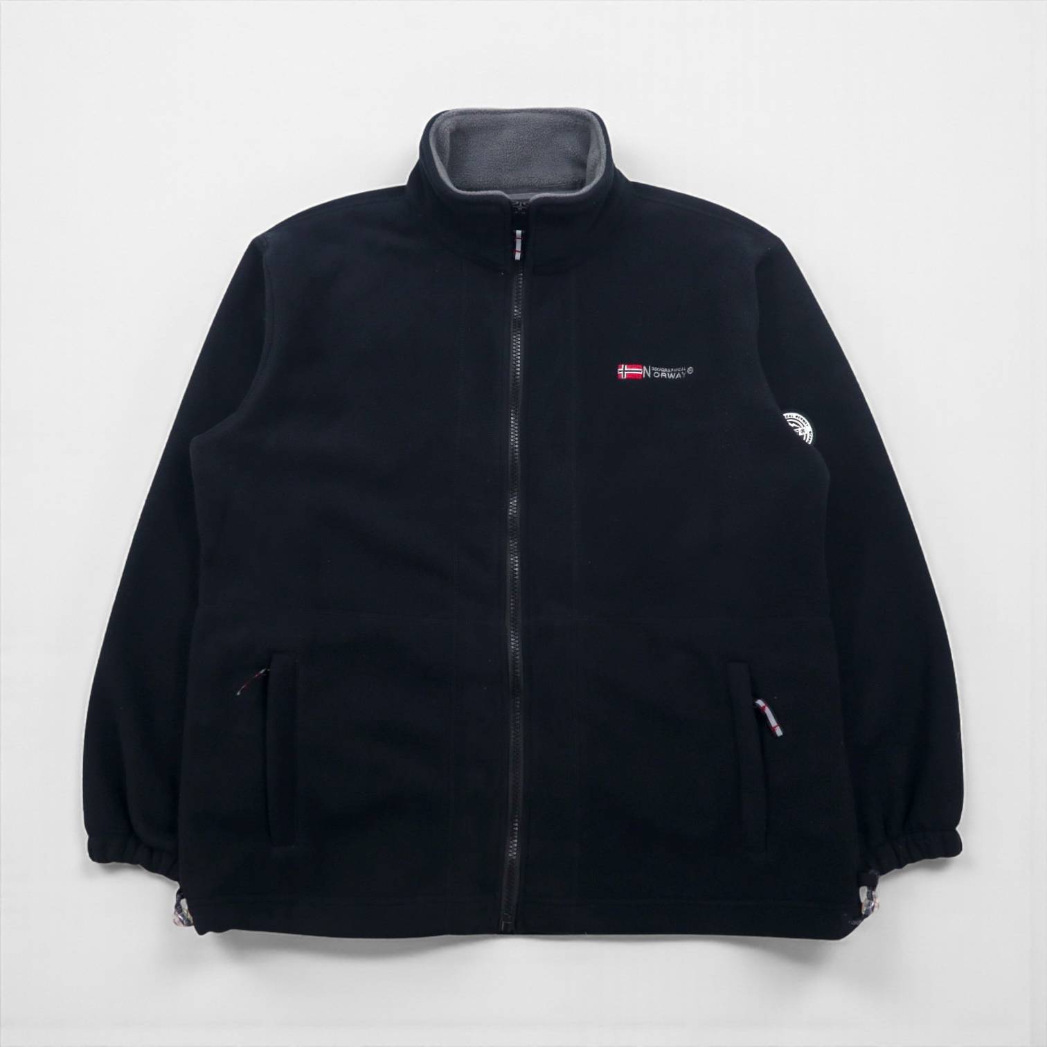 GEOGRAPHICAL NORWAY Giacca in pile full zip XXL nero poliestere