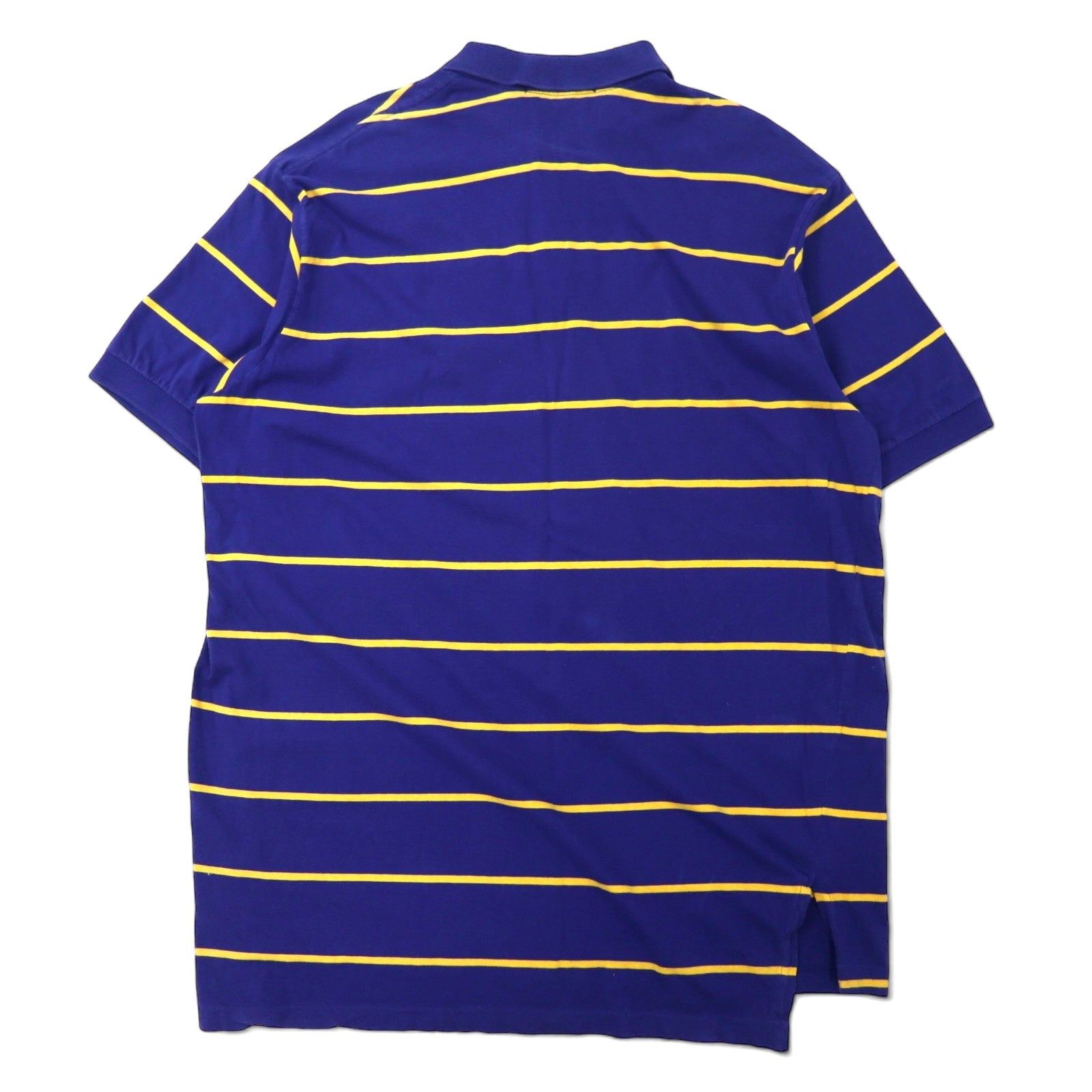 Polo by Ralph Lauren Made in USA anni '90 Polo a righe XL blu cotone small pony ricamato