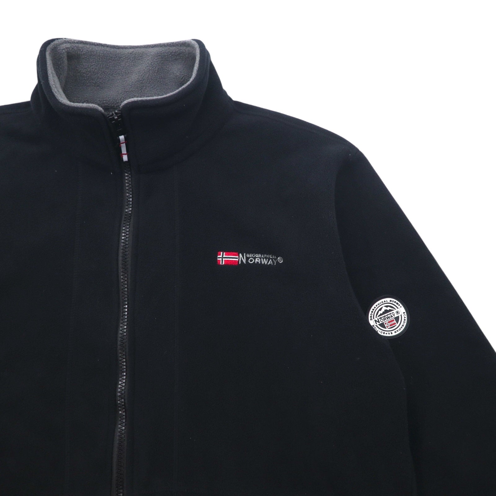 GEOGRAPHICAL NORWAY Giacca in pile full zip XXL nero poliestere
