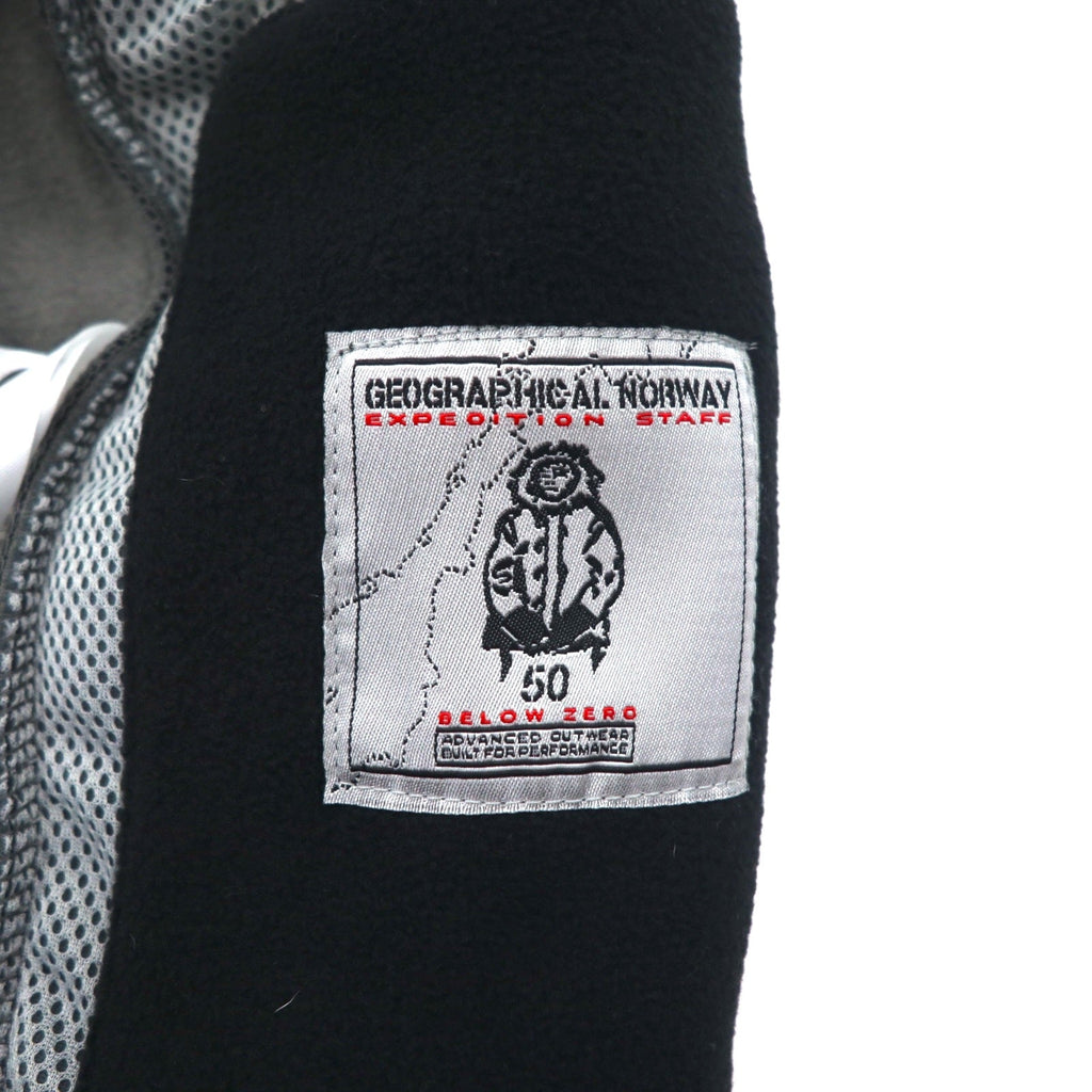 GEOGRAPHICAL NORWAY Giacca in pile full zip XXL nero poliestere
