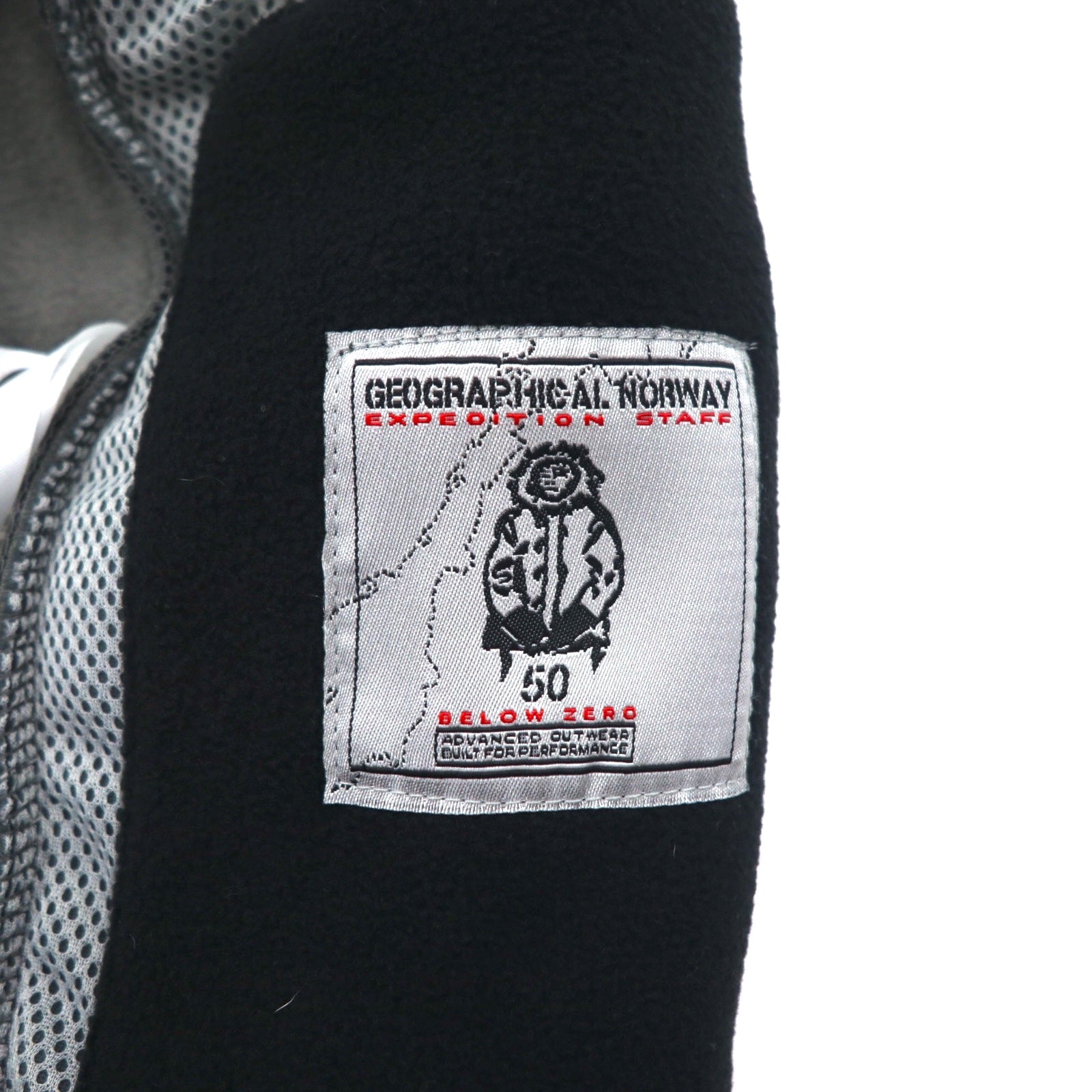 GEOGRAPHICAL NORWAY Giacca in pile full zip XXL nero poliestere