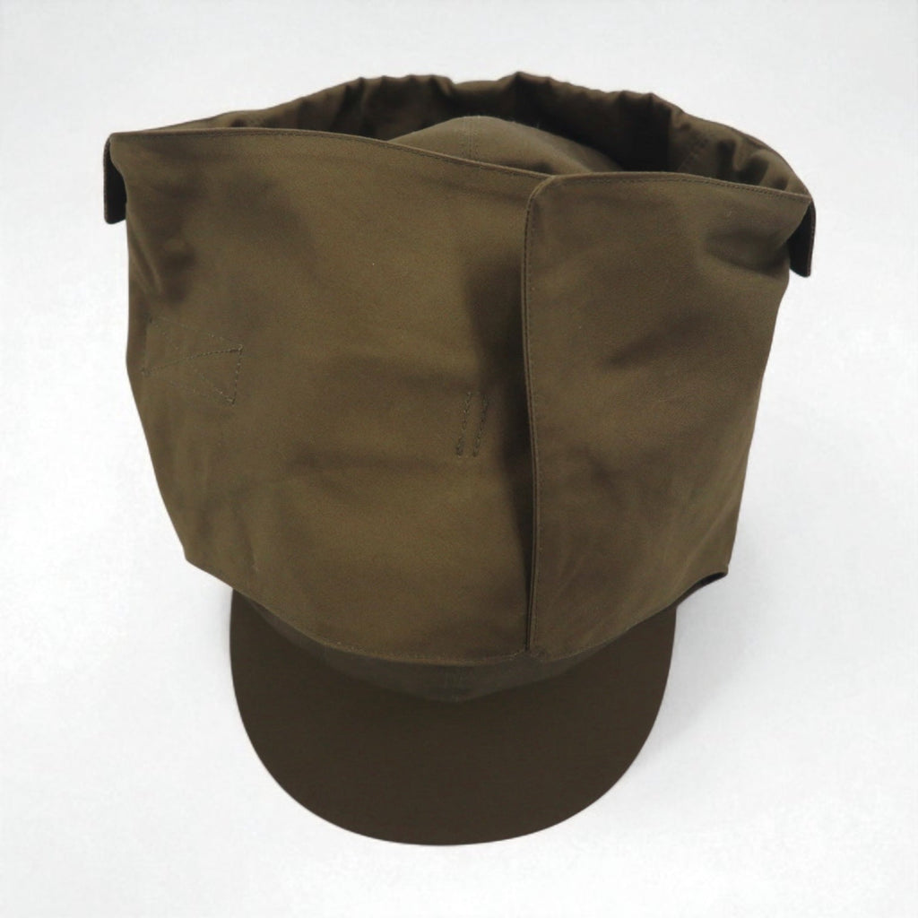 Sillage Ventile Hat cappello da aviatore con cappuccio da ponte FREE kaki paraorecchie parasole Made in Japan