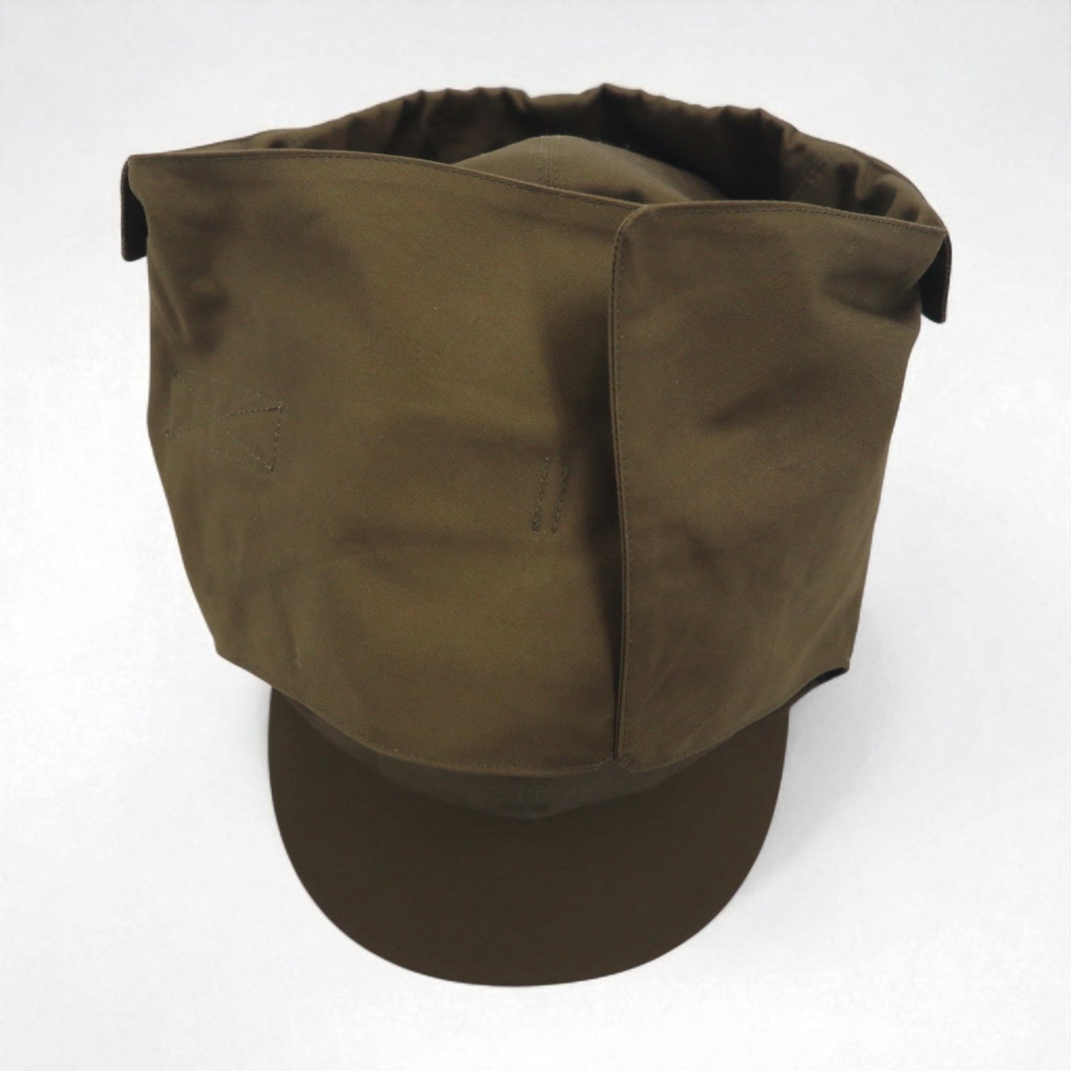 Sillage Ventile Hat cappello da aviatore con cappuccio da ponte FREE kaki paraorecchie parasole Made in Japan