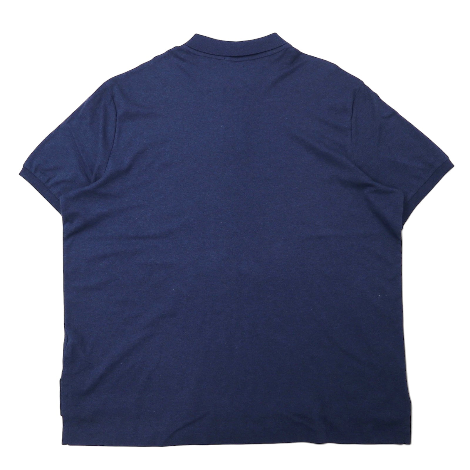 POLO RALPH LAUREN Polo Pima Soft Touch XXL Blu Navy Cotone Ricamo Piccolo Pony