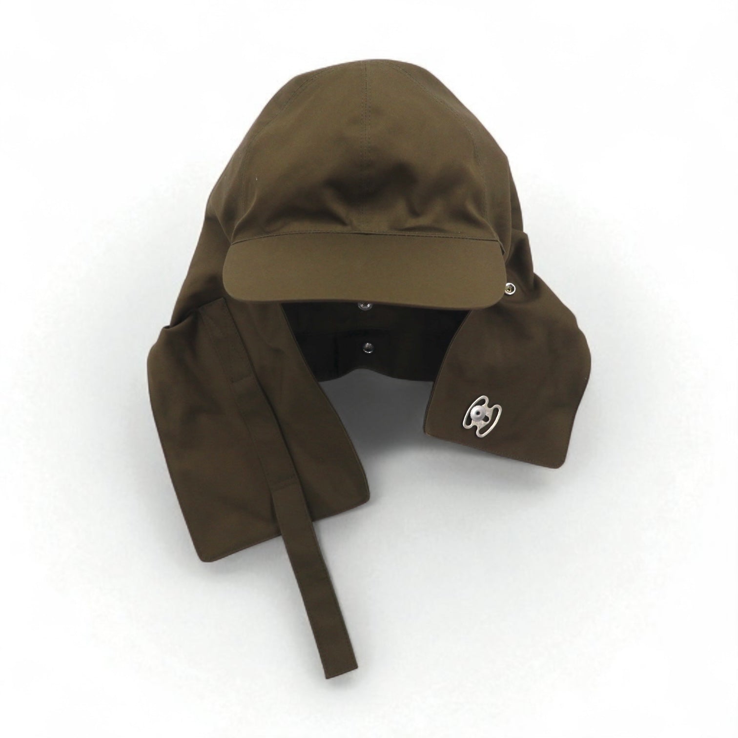 Sillage Ventile Hat cappello da aviatore con cappuccio da ponte FREE kaki paraorecchie parasole Made in Japan