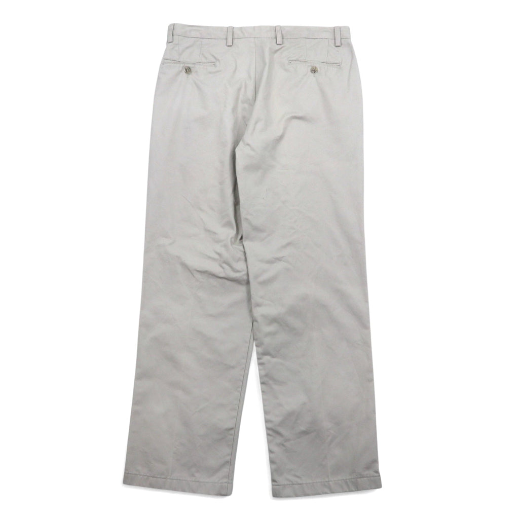 DOCKERS ( Levi's ) RELAXED FIT タック ワイドチノパンツ 36 ベージュ コットン