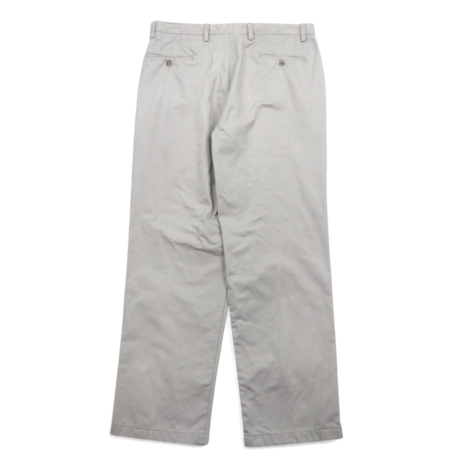 DOCKERS ( Levi's ) RELAXED FIT タック ワイドチノパンツ 36 ベージュ コットン