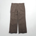 Levi's anni '80 Made in USA Action Slacks STA-PREST Pantaloni con piega L Marrone Zip Rocket TALON