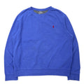 Polo Ralph Lauren Felpa Performance L Blu Cotone con ricamo piccolo pony