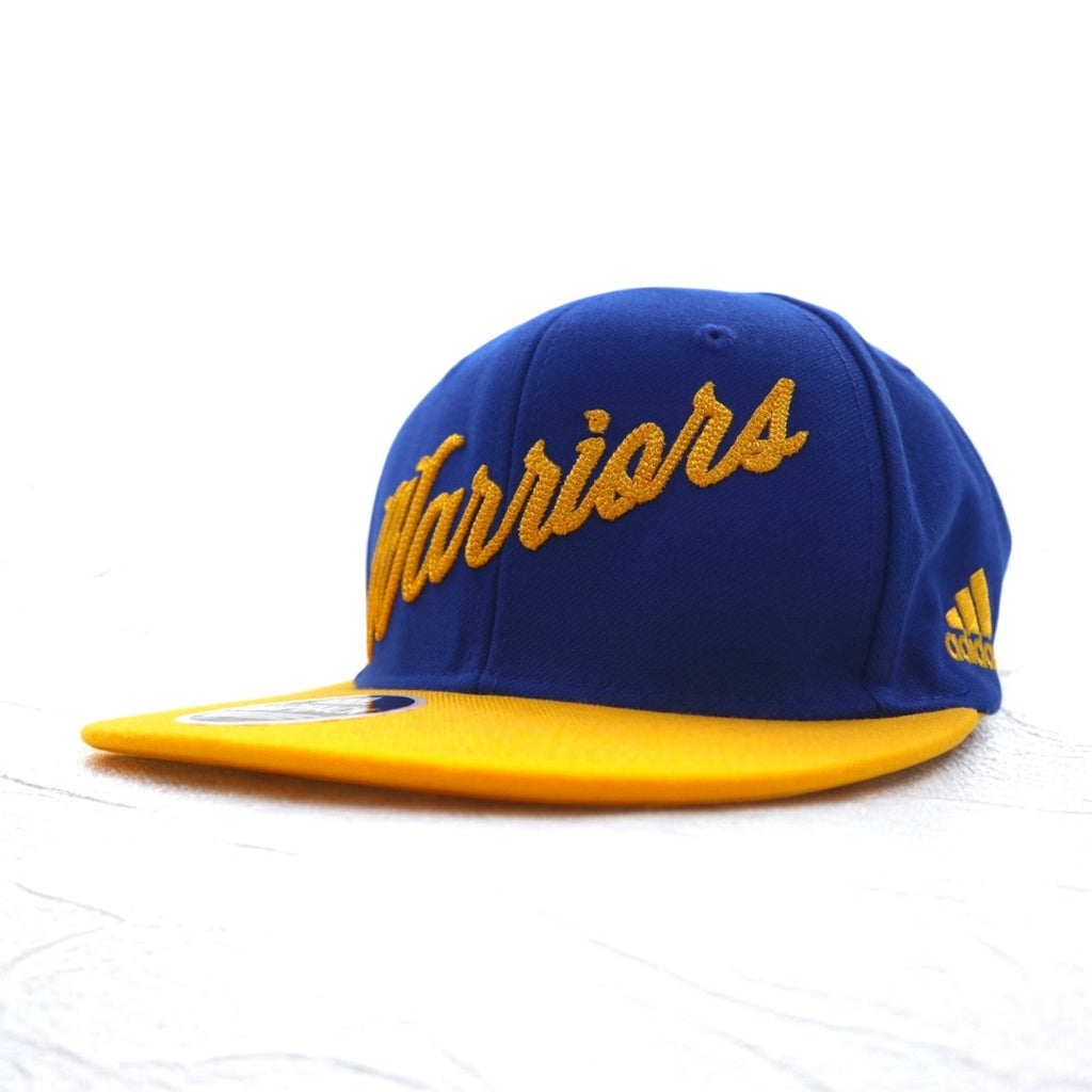 adidas Cappellino da baseball snapback ONE blu NBA GOLDEN STATE WARRIORS 211AZ Nuovo senza etichette