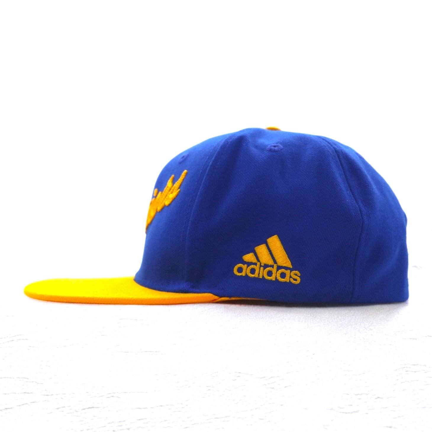 adidas Cappellino da baseball snapback ONE blu NBA GOLDEN STATE WARRIORS 211AZ Nuovo senza etichette