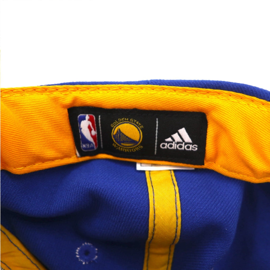 adidas Cappellino da baseball snapback ONE blu NBA GOLDEN STATE WARRIORS 211AZ Nuovo senza etichette