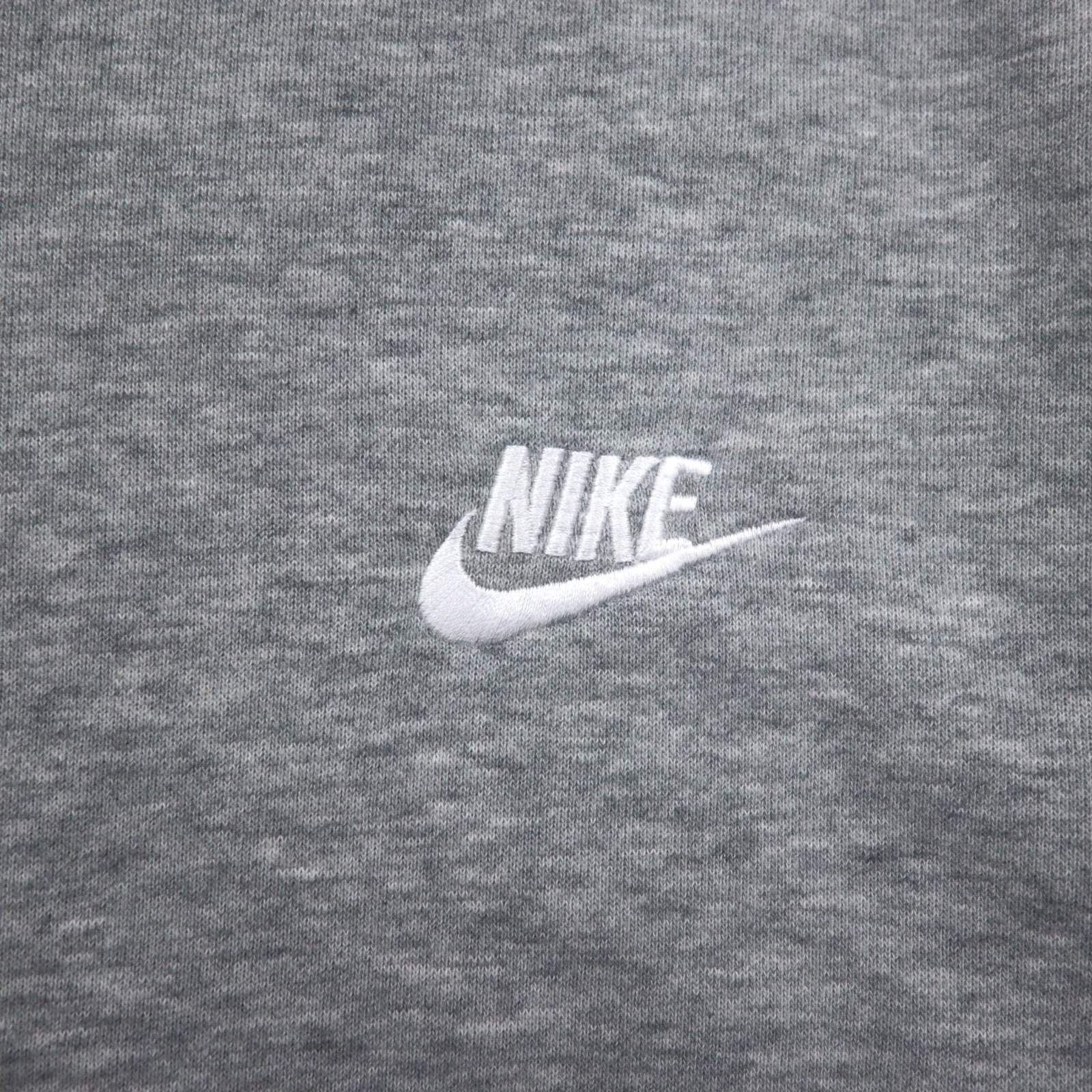 NIKE Felpa girocollo M grigio cotone 804343-063