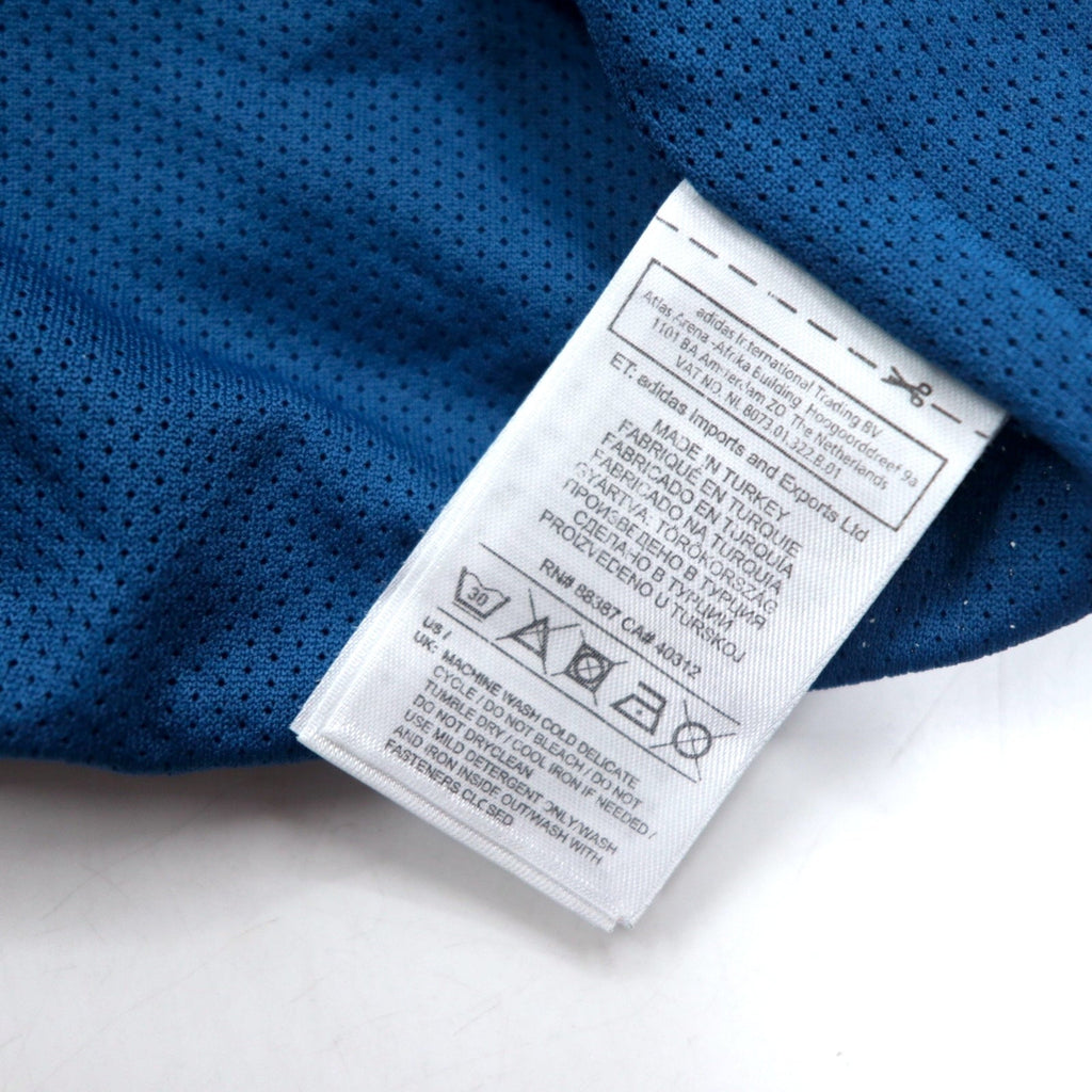 adidas originals Giacca da tuta Superstar Track Top modello ATP, taglia XL, blu navy, 3 strisce, trifoglio ricamato, Emb SG TT S00011, Made in Turchia