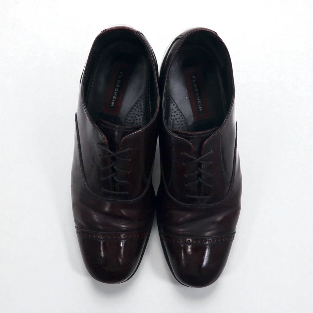 FLORSHEIM Scarpe stringate con punta dritta 27,5 cm, bordeaux, pelle 11616-601
