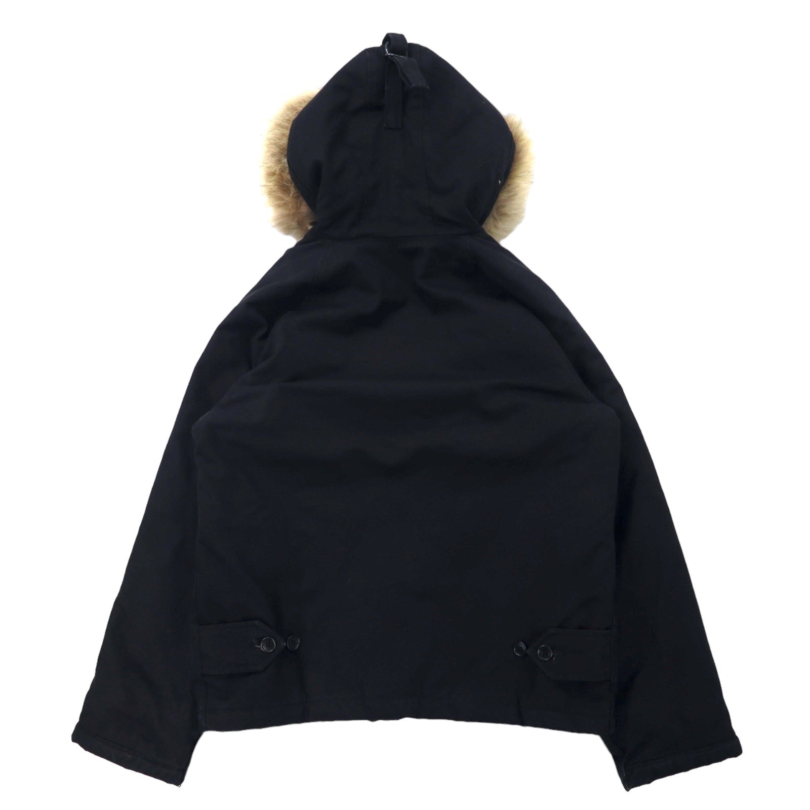 SPIEWAK & SONS GOLDEN FLEECE USA N-2B Giacca da volo 38 Nero Cotone 6N2BM0D