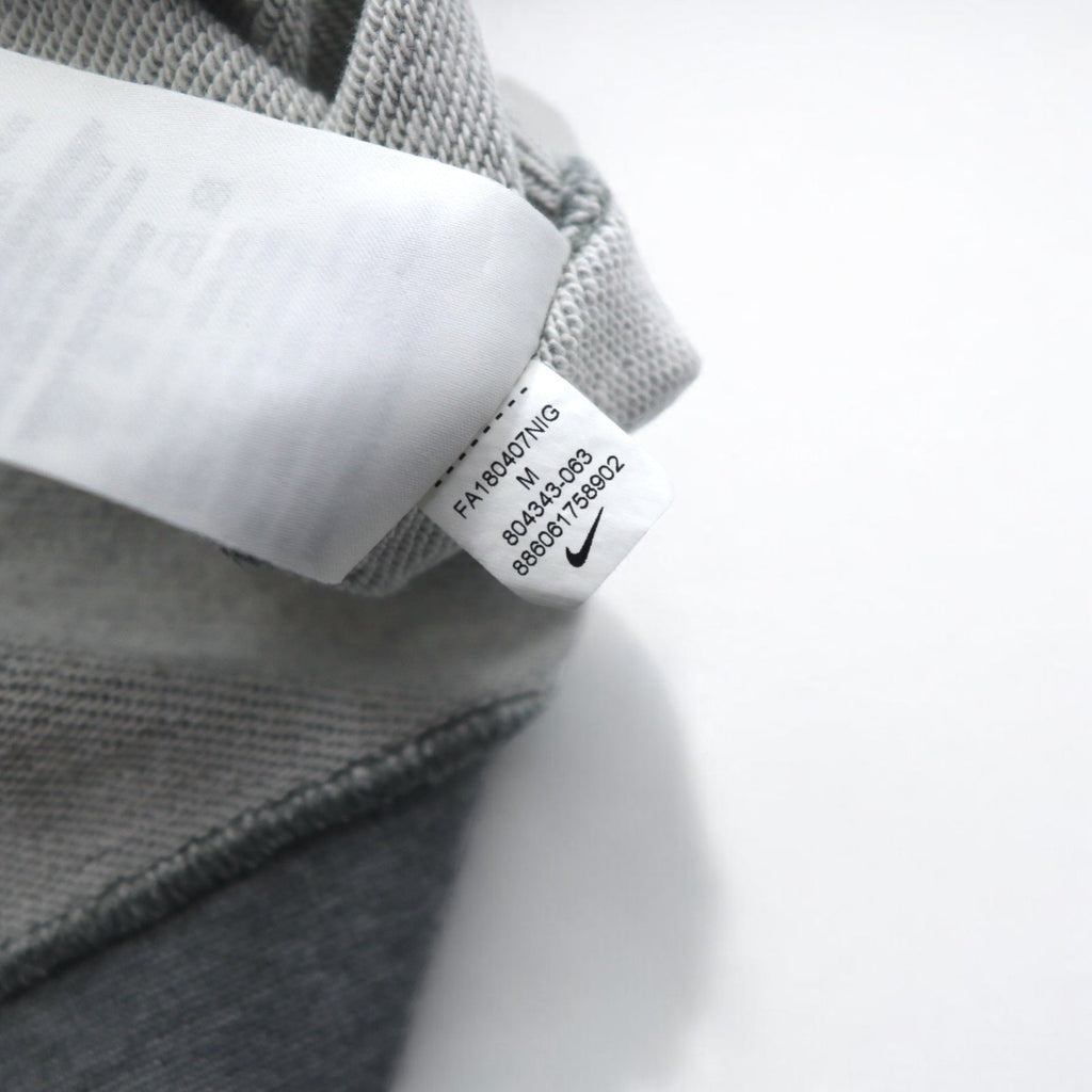 NIKE Felpa girocollo M grigio cotone 804343-063