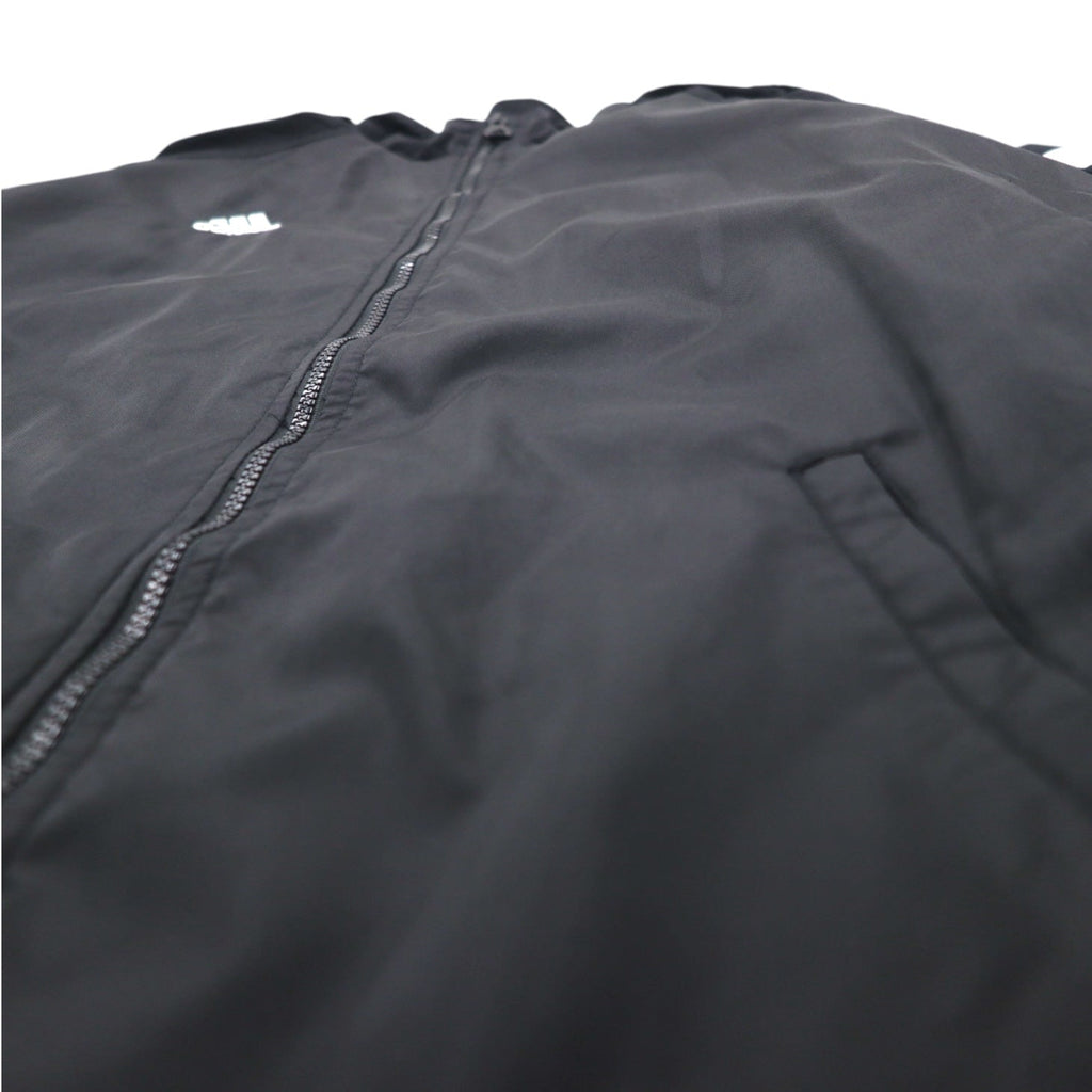 Giacca sportiva in nylon adidas TEAM anni '90, giacca da pista, tuta da ginnastica XL, strisce laterali, fodera in mesh