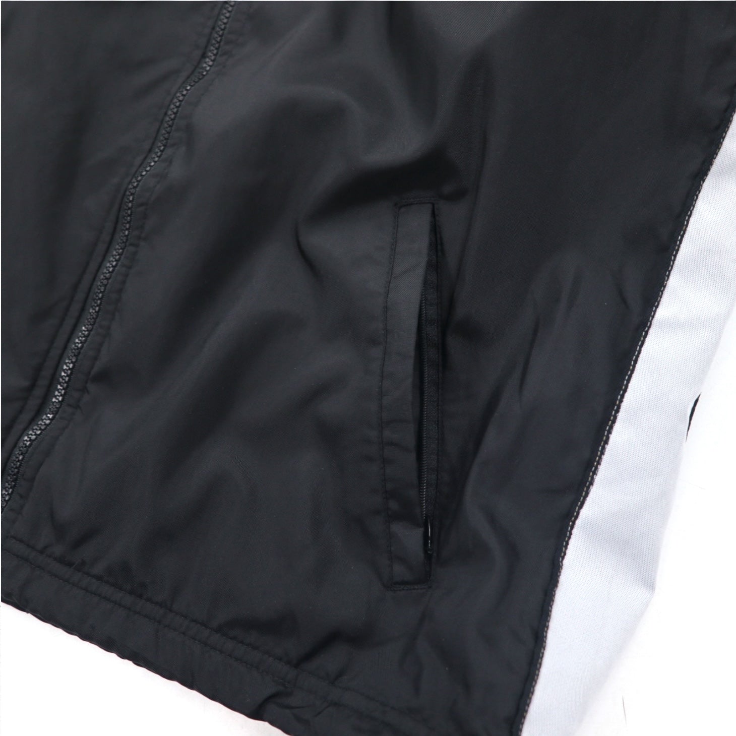 adidas TEAM 90年代 ナイロンジャケット トラックジャケット ジャージ XL サイドライン メッシュライナー