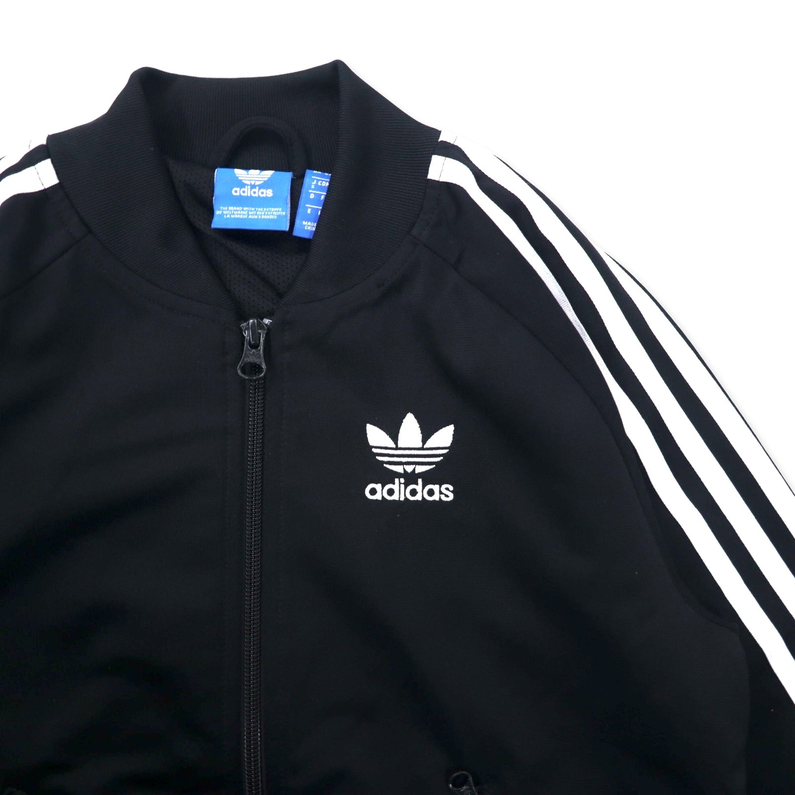 adidas Originals Superstars Tuta Track Jacket Modello ATP S Nero Poliestere Logo Trifoglio 3 Strisce BK5931