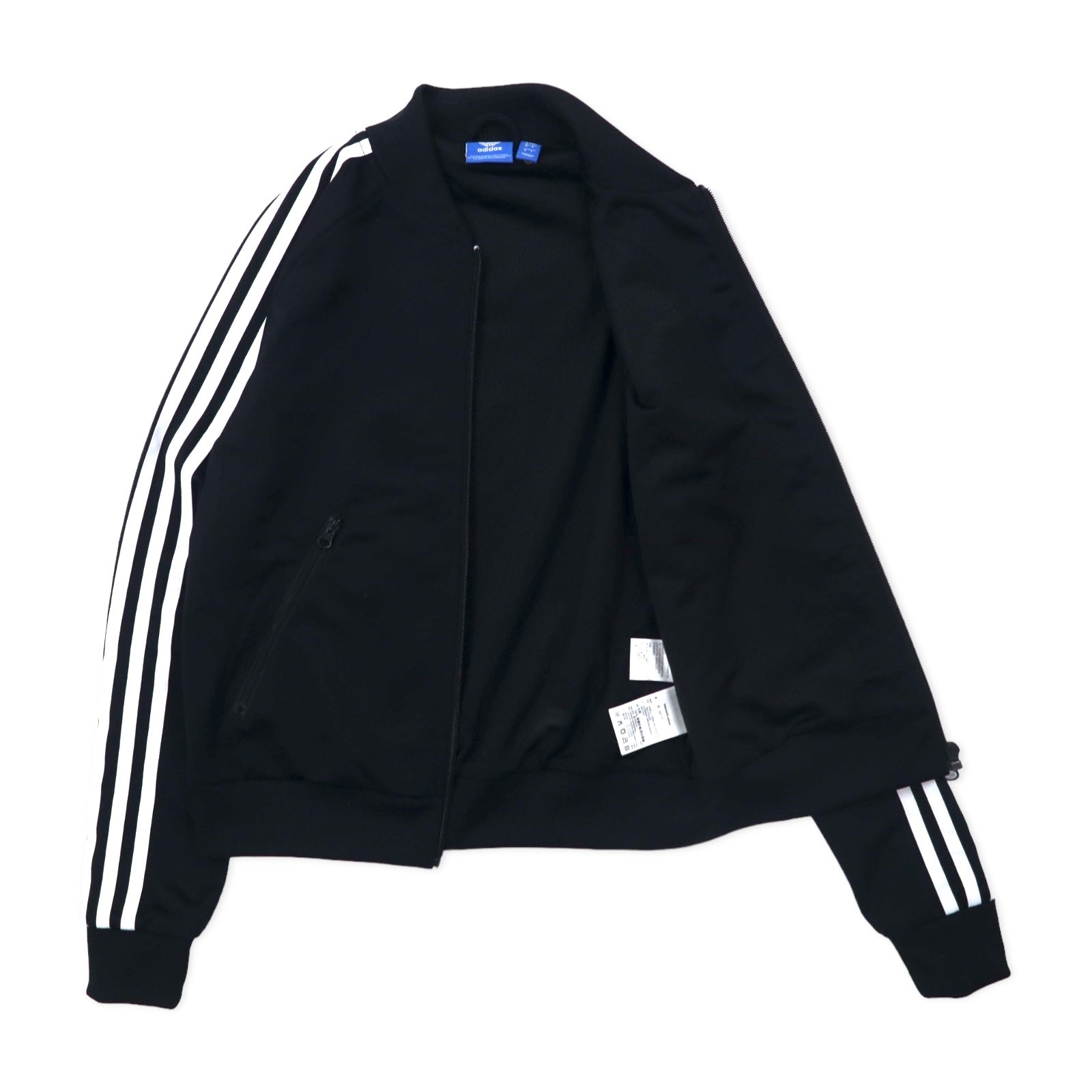 adidas Originals Superstars Tuta Track Jacket Modello ATP S Nero Poliestere Logo Trifoglio 3 Strisce BK5931