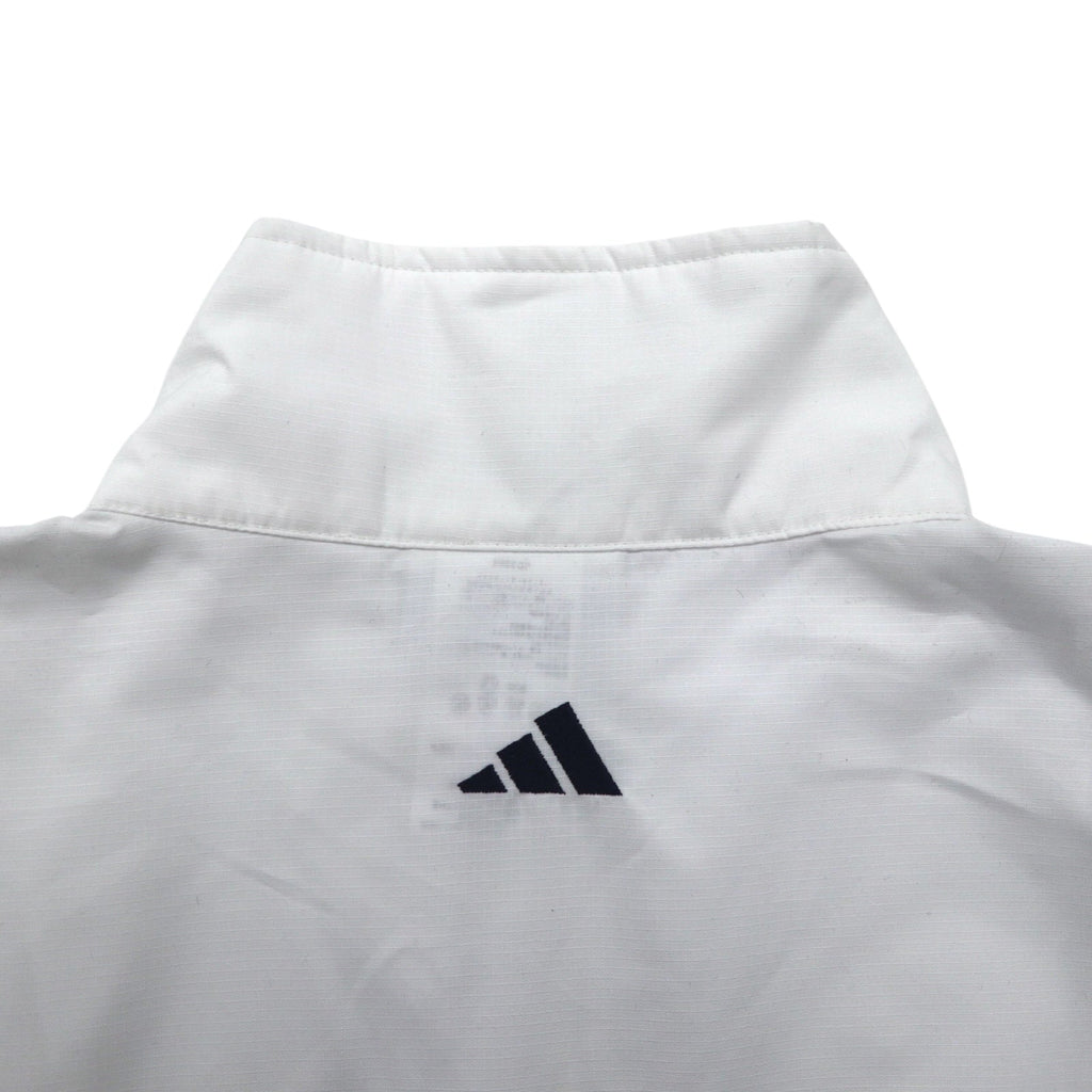 adidas anni '90 tuta sportiva a 3 strisce, giacca e pantaloni, taglia M, bianco e grigio