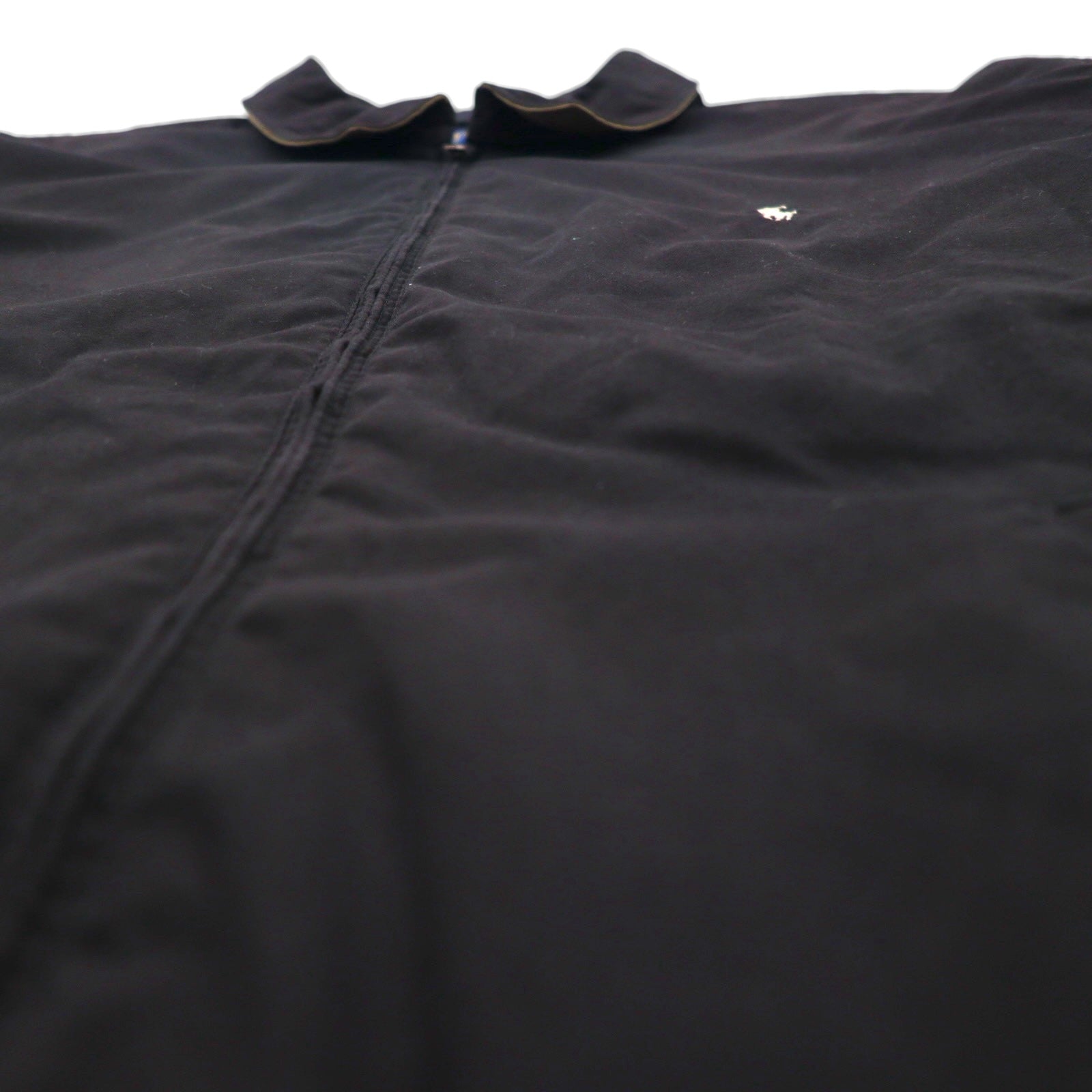 Polo Ralph Lauren スウィングトップ ハリントンジャケット 2XL ブラック チンストラップ スモールポニー刺繡