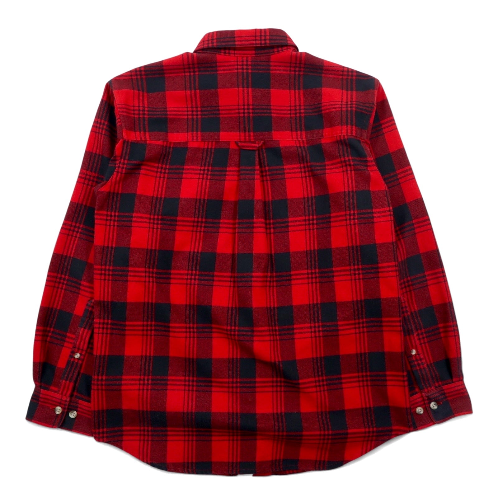 Camicia da lavoro in flanella Columbia Titanium M rossa e nera in cotone