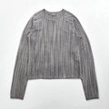 ATELIER BETON ( BIOTOP 取扱い ) パイル ロングスリーブ PILE LONG SLEEVE ニット セーター M グレー 171-18G 日本製