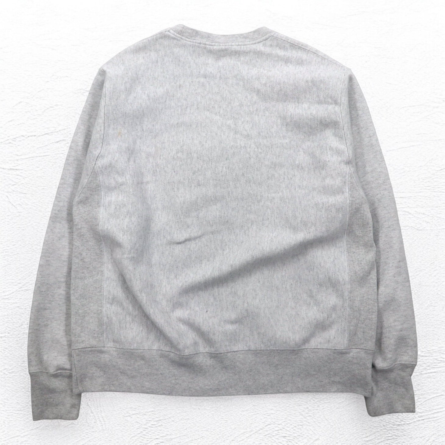 Champion Reverse Weave Felpa 2XL Grigia Stampa ad Inchiostro Cartellino Blu Replica Fatta in El Salvador