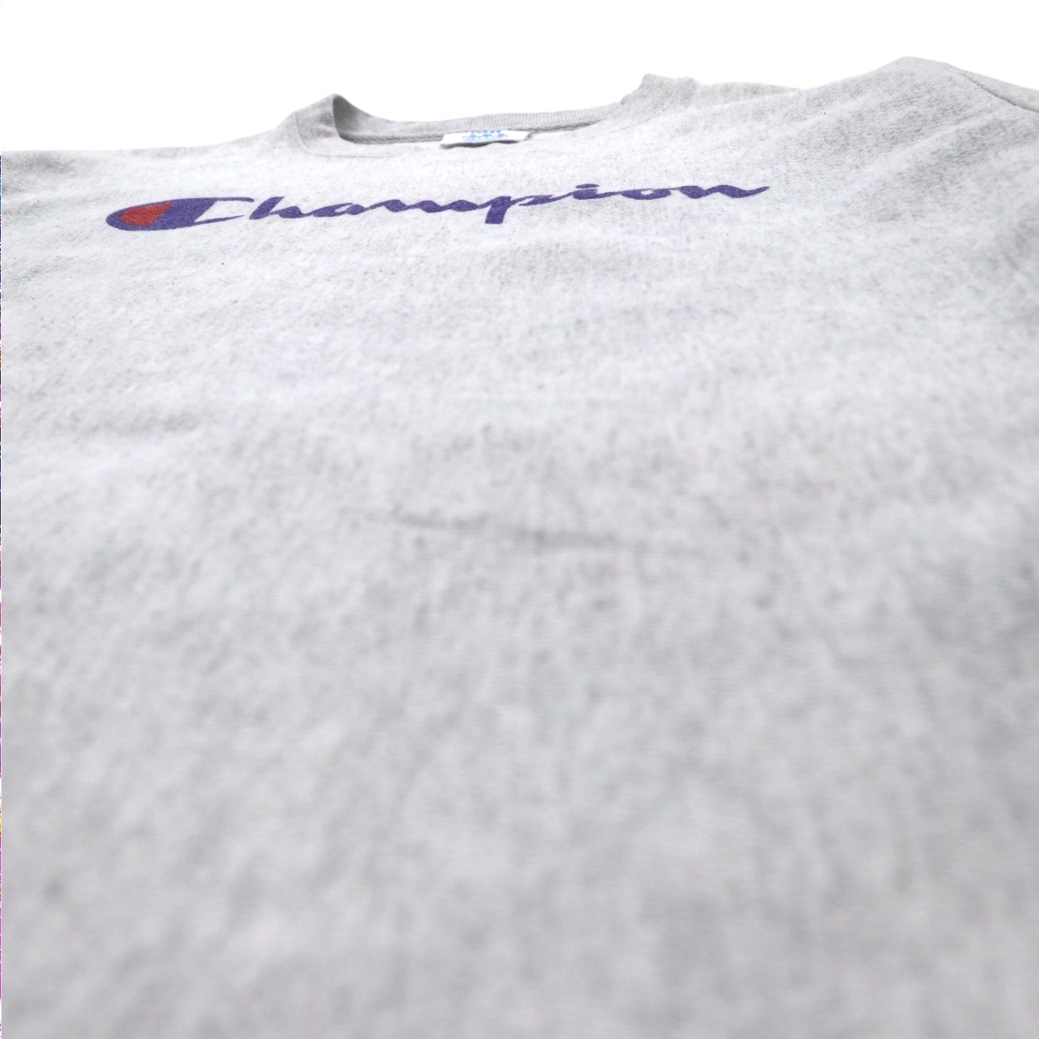 Champion Reverse Weave Felpa 2XL Grigia Stampa ad Inchiostro Cartellino Blu Replica Fatta in El Salvador