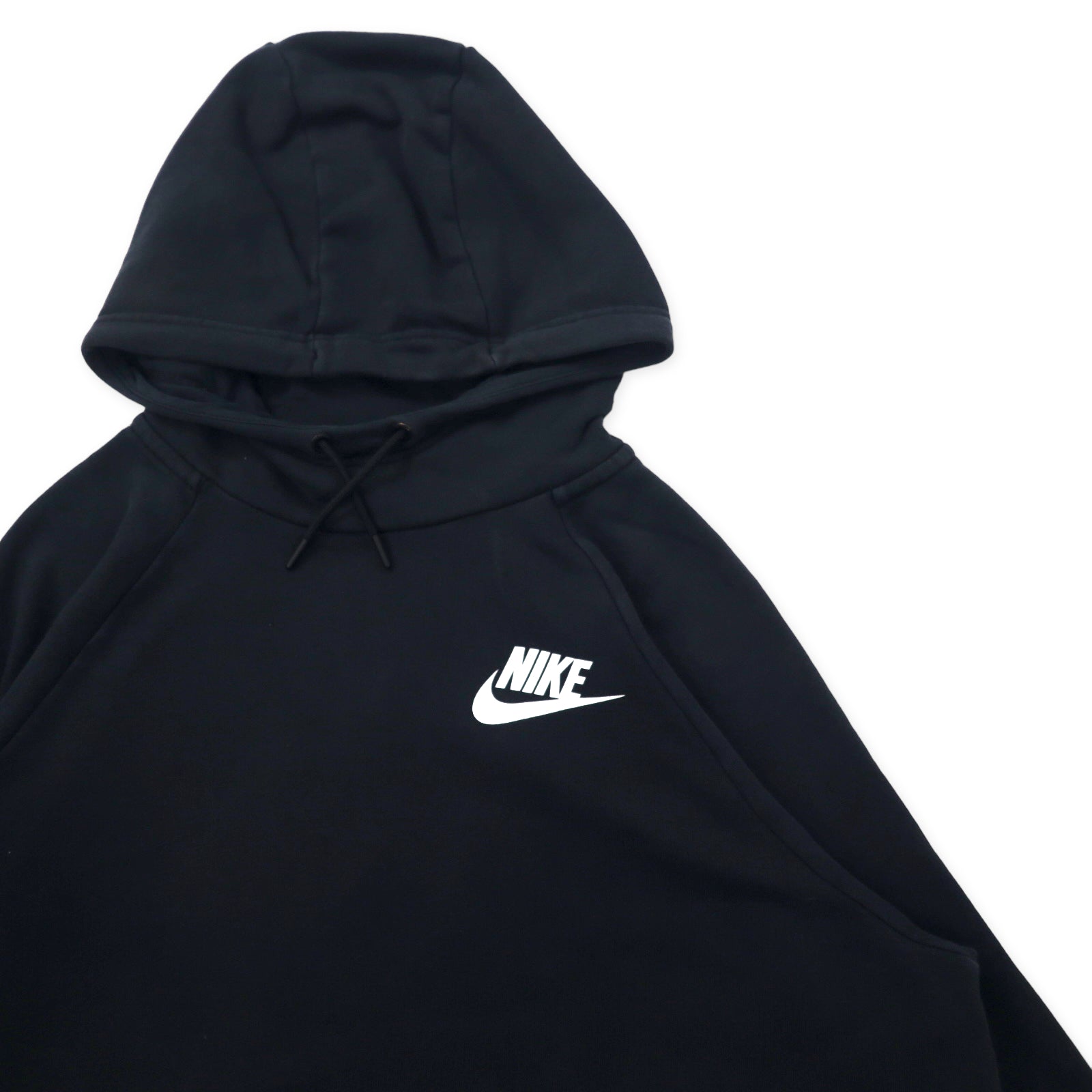 NIKE Felpa con cappuccio pullover a vestibilità larga 1X Nera in cotone con logo Swoosh, Felpa con cappuccio Nike Sportswear Rally da donna Taglia 2X AA0733-010