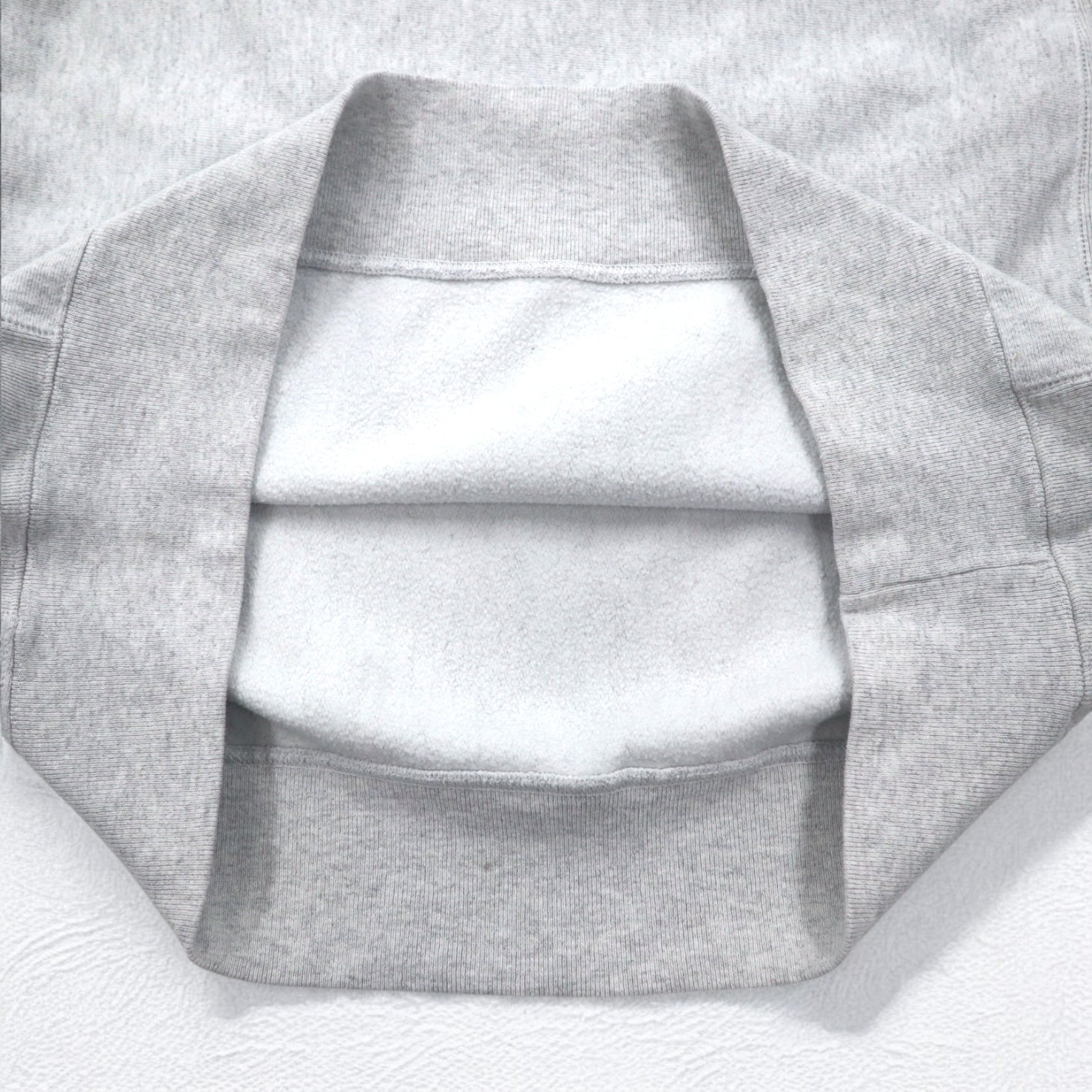 Champion Reverse Weave Felpa 2XL Grigia Stampa ad Inchiostro Cartellino Blu Replica Fatta in El Salvador