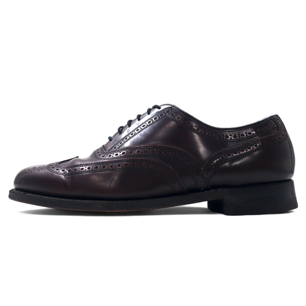 Scarpe Oxford wingtip FLORSHEIM IMPERIAL, USA, 26,5 cm, bordeaux, pelle, 93351