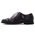 Scarpe Oxford wingtip FLORSHEIM IMPERIAL, USA, 26,5 cm, bordeaux, pelle, 93351