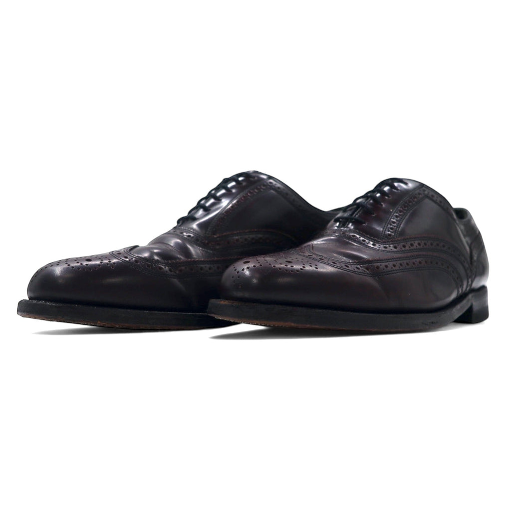 Scarpe Oxford wingtip FLORSHEIM IMPERIAL, USA, 26,5 cm, bordeaux, pelle, 93351