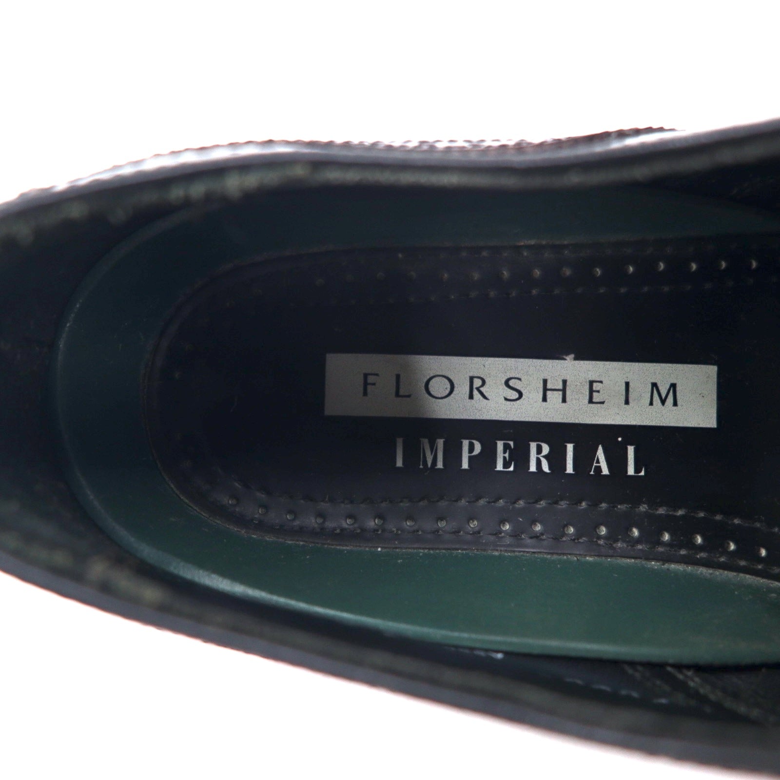 Scarpe Oxford wingtip FLORSHEIM IMPERIAL, USA, 26,5 cm, bordeaux, pelle, 93351