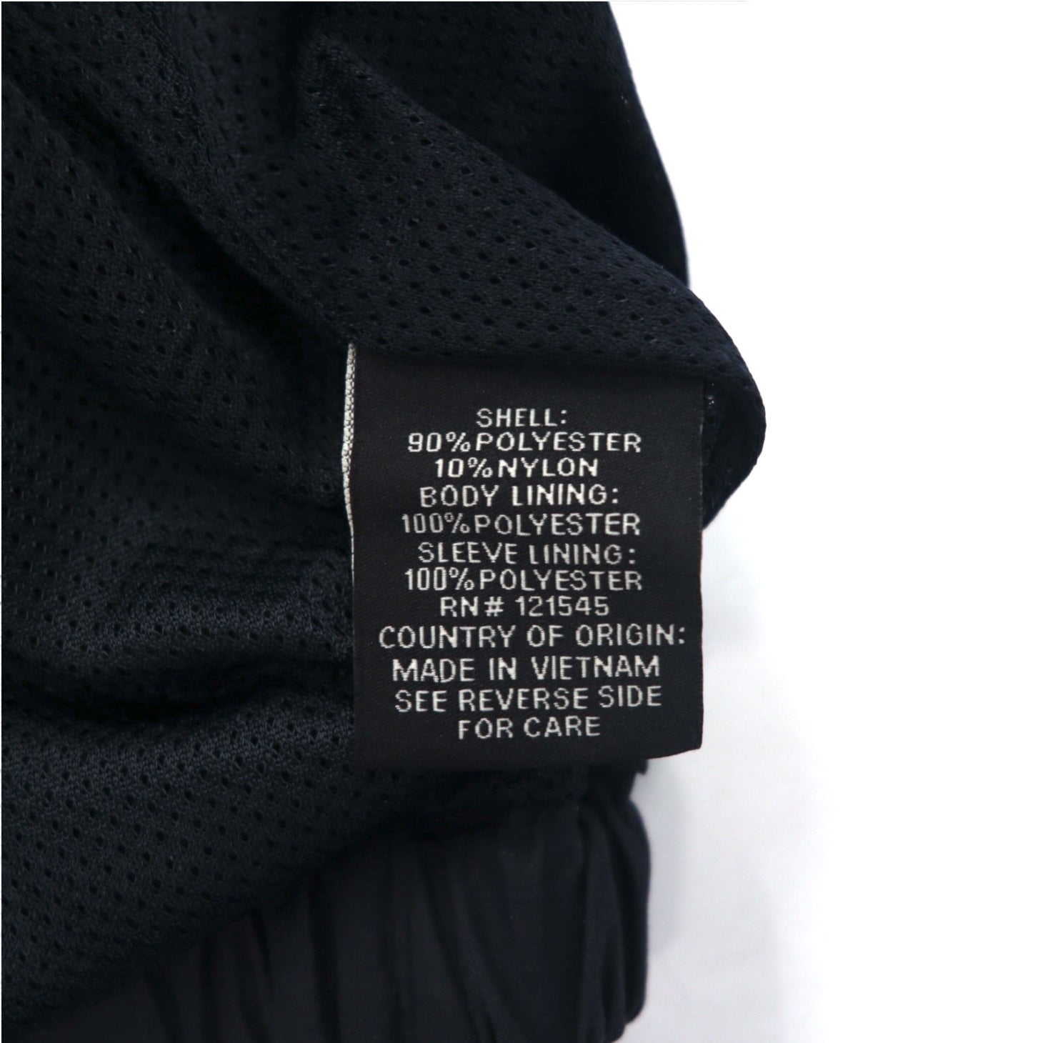 LONDON FOG Harrington Jacket a vento XL Blu scuro con fodera in mesh