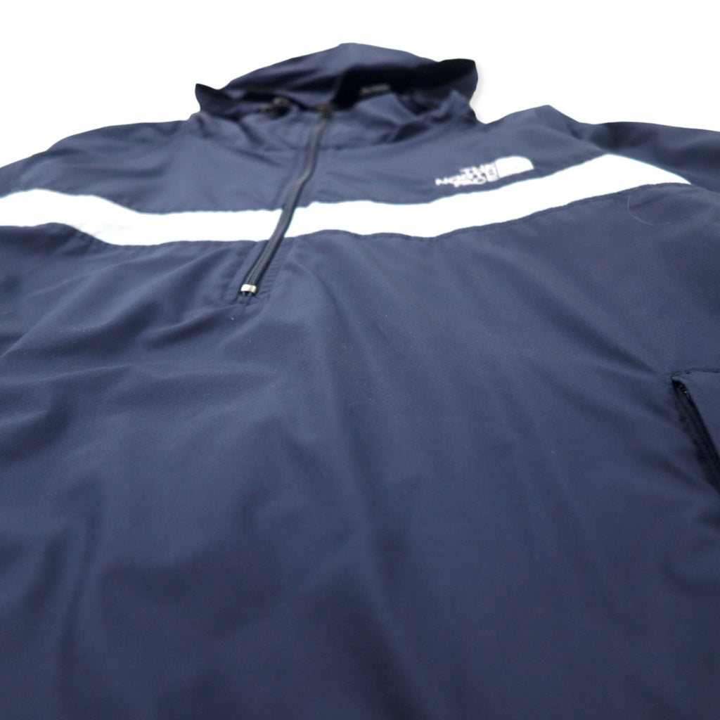 THE NORTH FACE Anorak M Blu navy Poliestere Ripiegabile Logo ricamato NP0209 Made in Japan