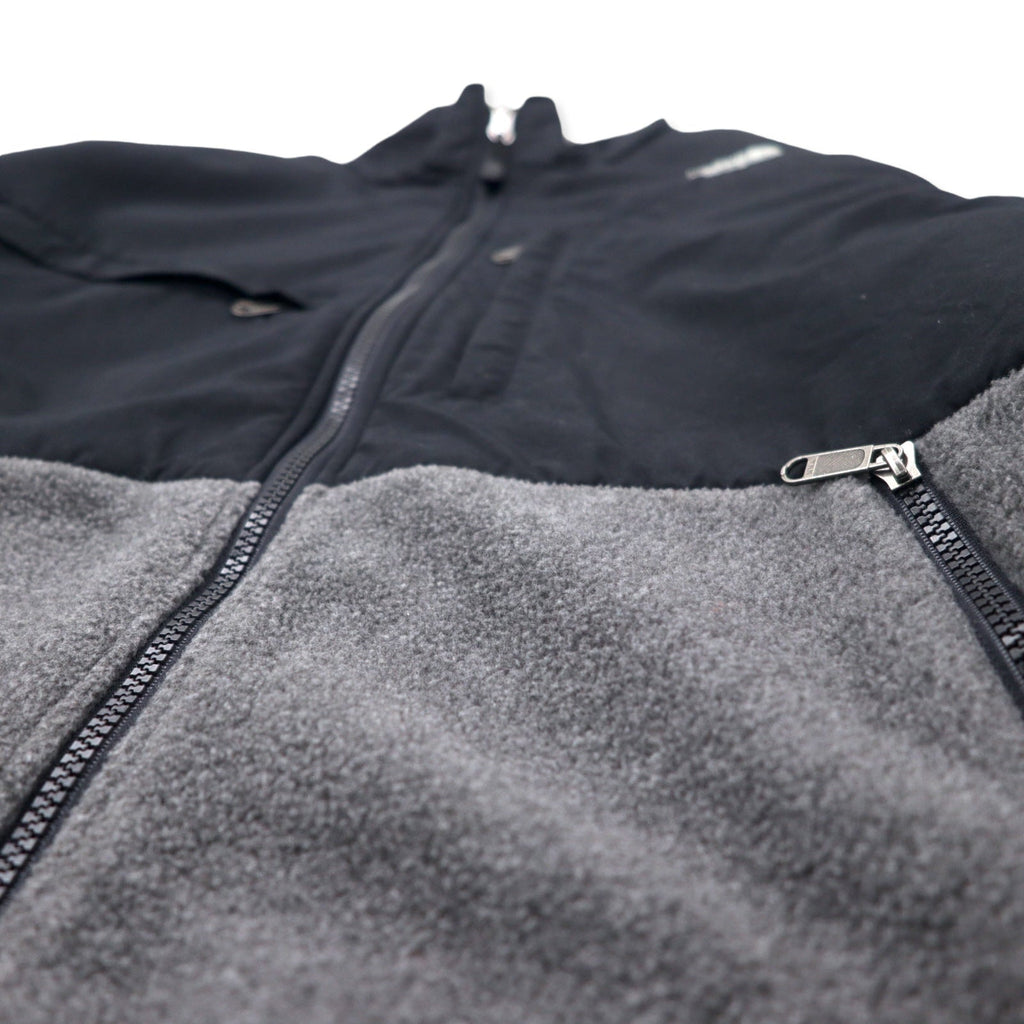 THE NORTH FACE Denali Jacket Fleece LL Grigio Poliestere POLARTEC Logo Ricamato Monocromatico NL45001A