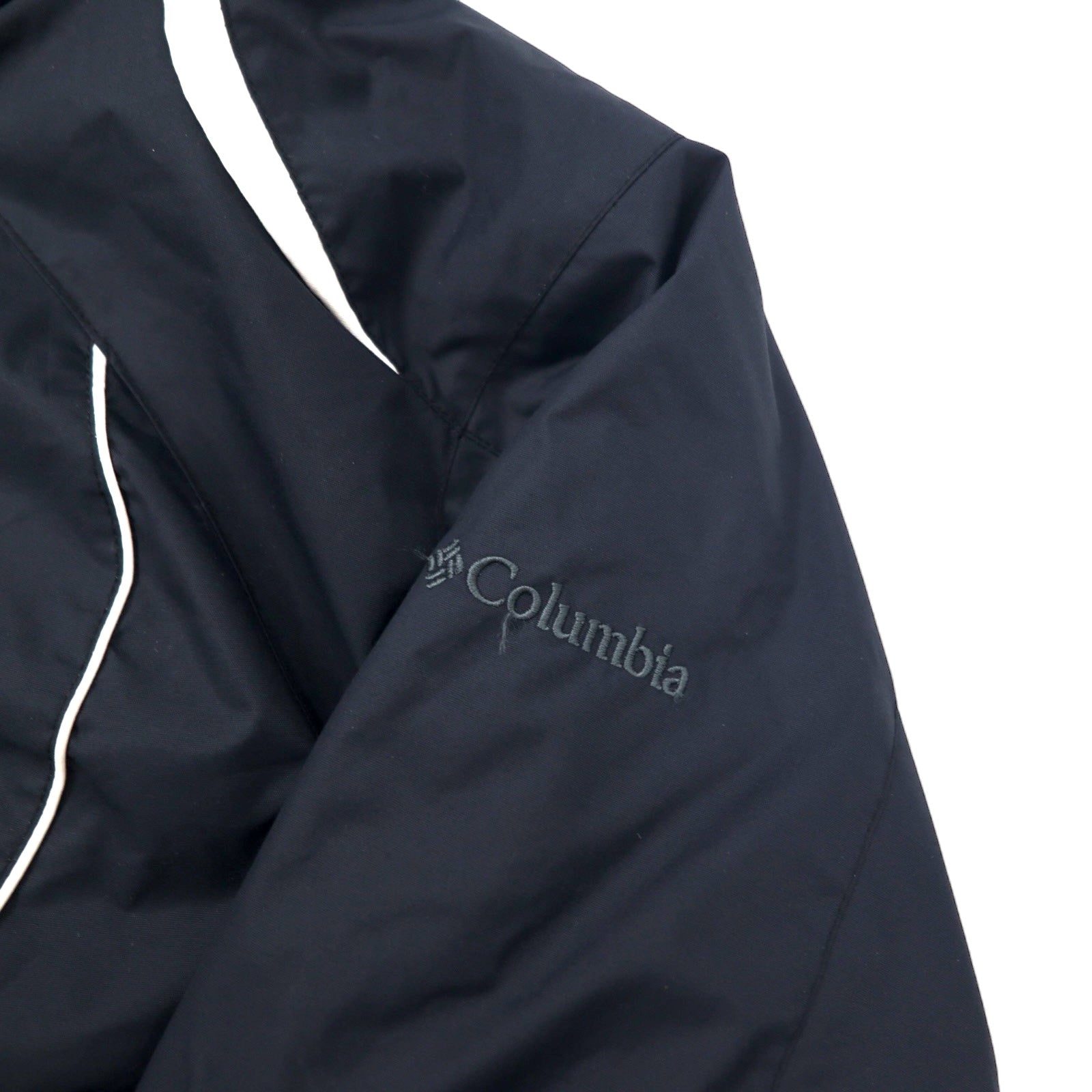 Columbia Giacca a vento 3-in-1 con pile, taglia M, colore nero, in nylon, impermeabile, con zip-in-zip INTERCHANGE, fodera e cappuccio staccabili, coulisse, XL7654