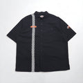 HARLEY DAVIDSON T-shirt da corsa a scacchi 2XL Nera con logo, taschino sul petto
