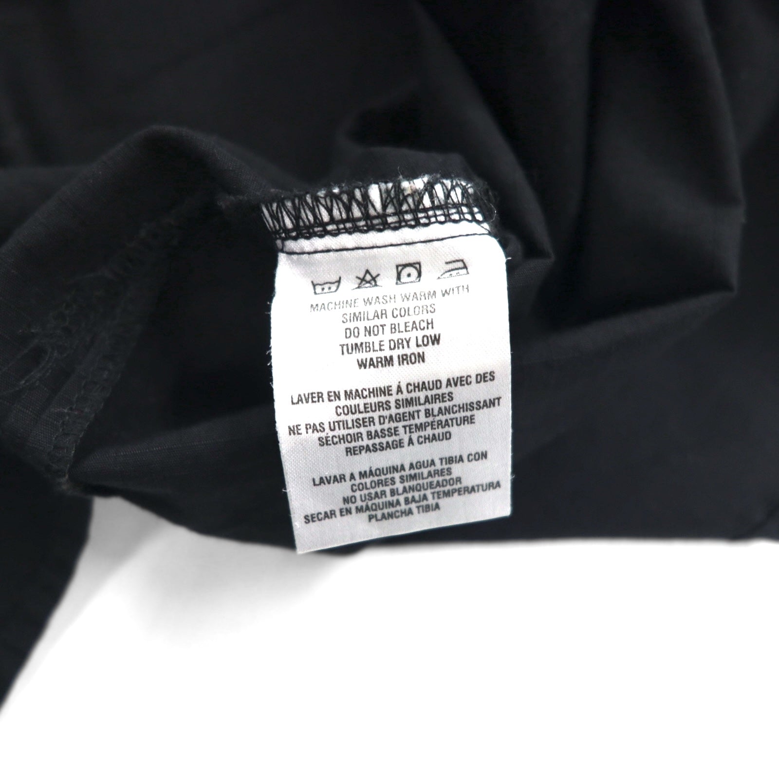 HARLEY DAVIDSON T-shirt da corsa a scacchi 2XL Nera con logo, taschino sul petto