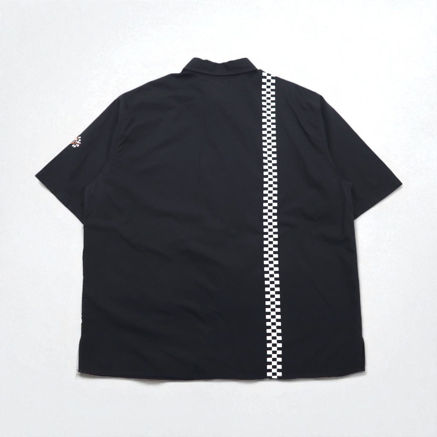 HARLEY DAVIDSON T-shirt da corsa a scacchi 2XL Nera con logo, taschino sul petto