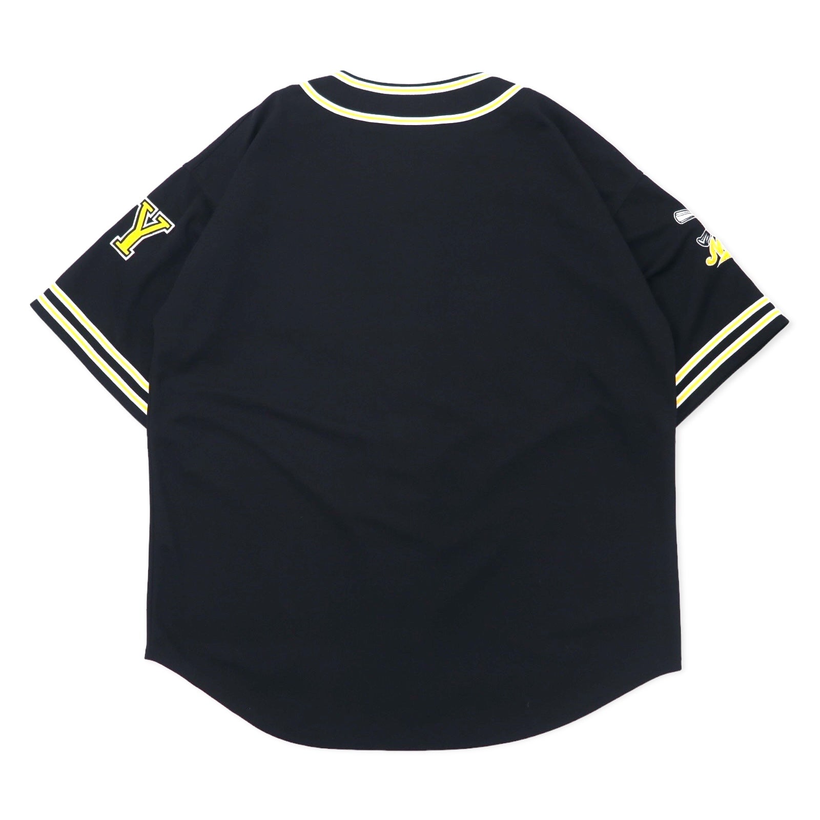 colosseum SPORT Anni '90 Maglia da baseball XXL Nera Poliestere NEW YORK Taglia grande