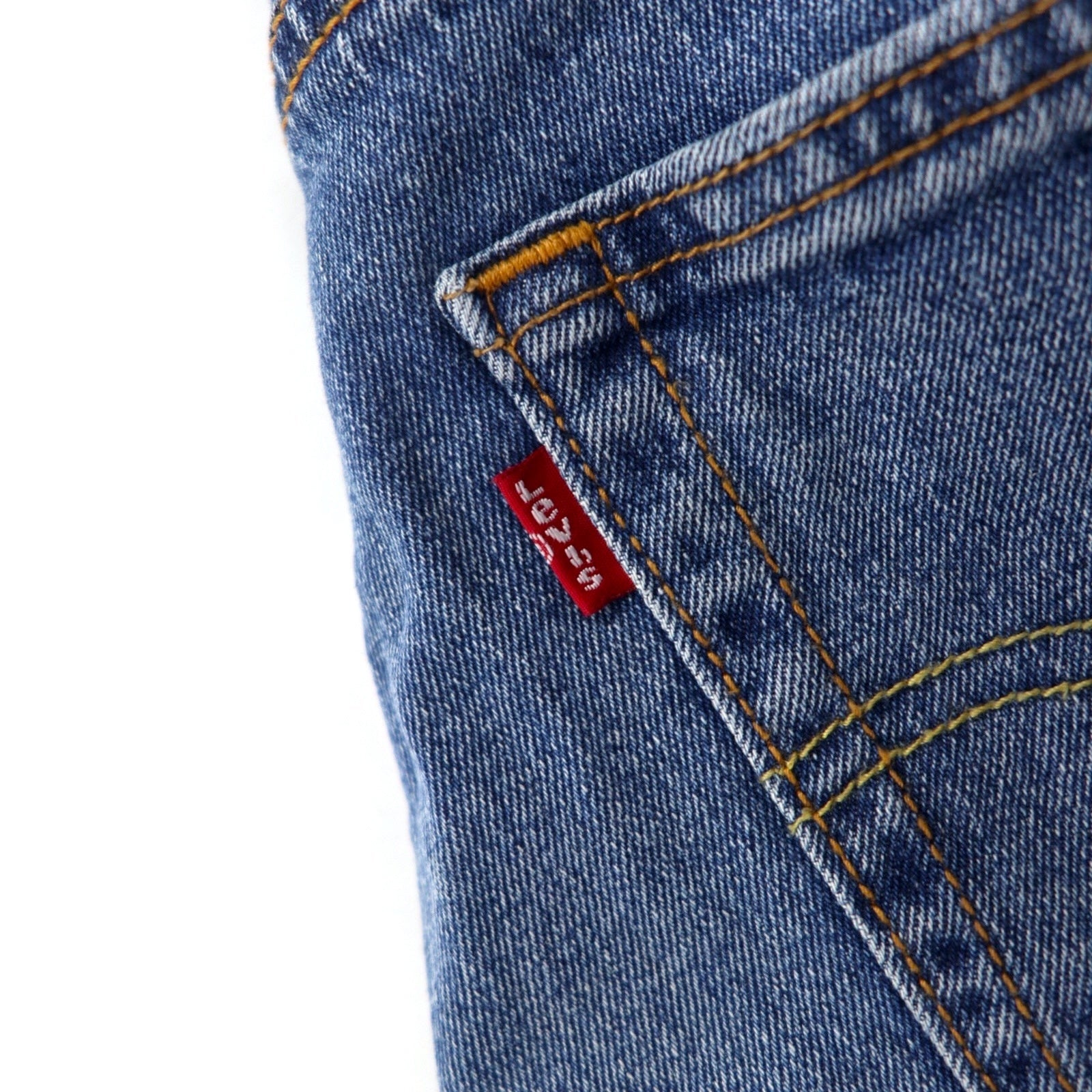 Levi's 511 スリムフィット サイドライン カットオフ デニムパンツ 29 ブルー コットン ジッパーフライ 04511-3327