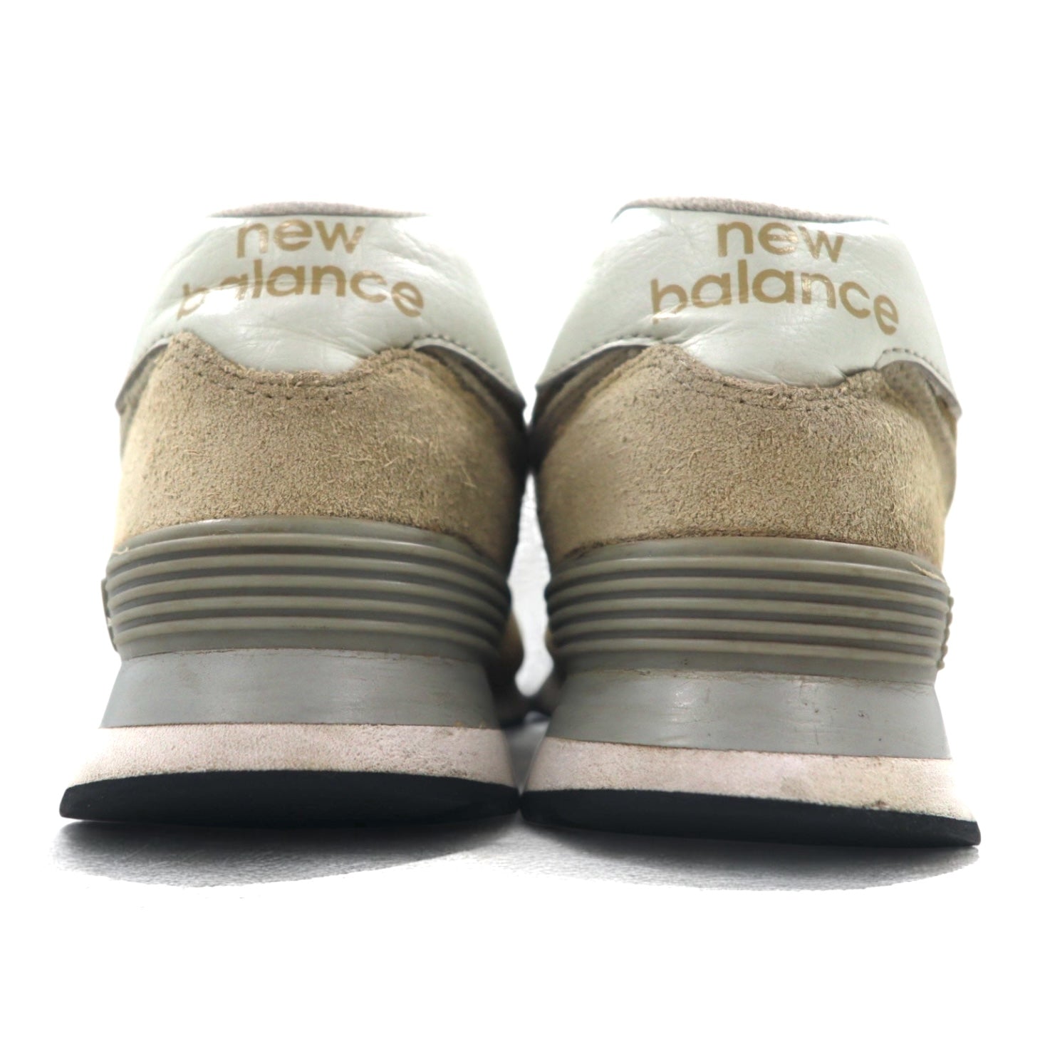 new balance 574 sneakers 26.5cm beige suede ML574EBE