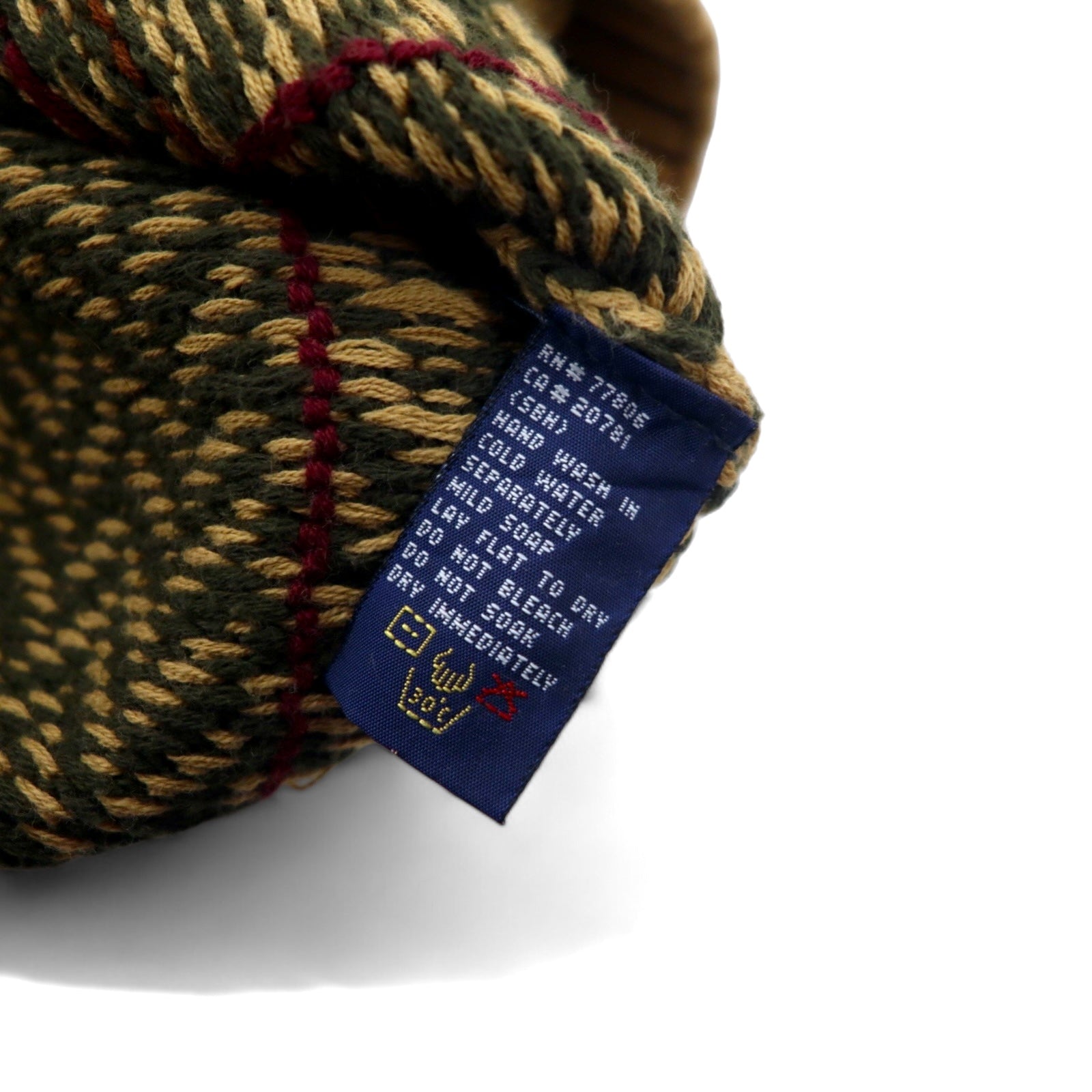 TOMMY HILFIGER Cardigan in cotone anni '90 XL Marrone A quadri Bottoni in tessuto Gomitiere in pelle
